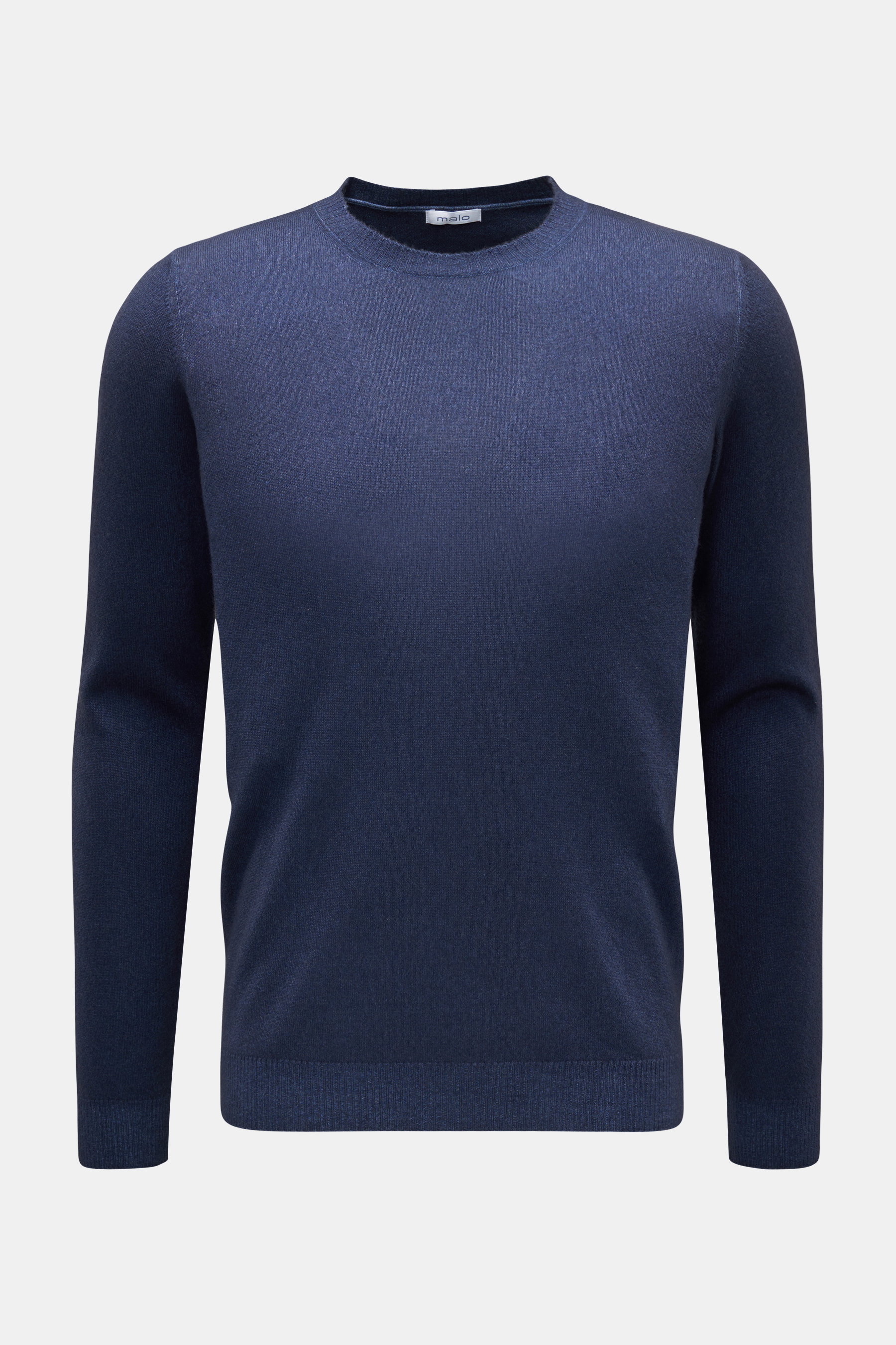 Malo Rundhalspullover navy