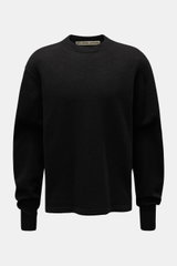 Meta Campania Collective Cashmere Rundhalspullover schwarz