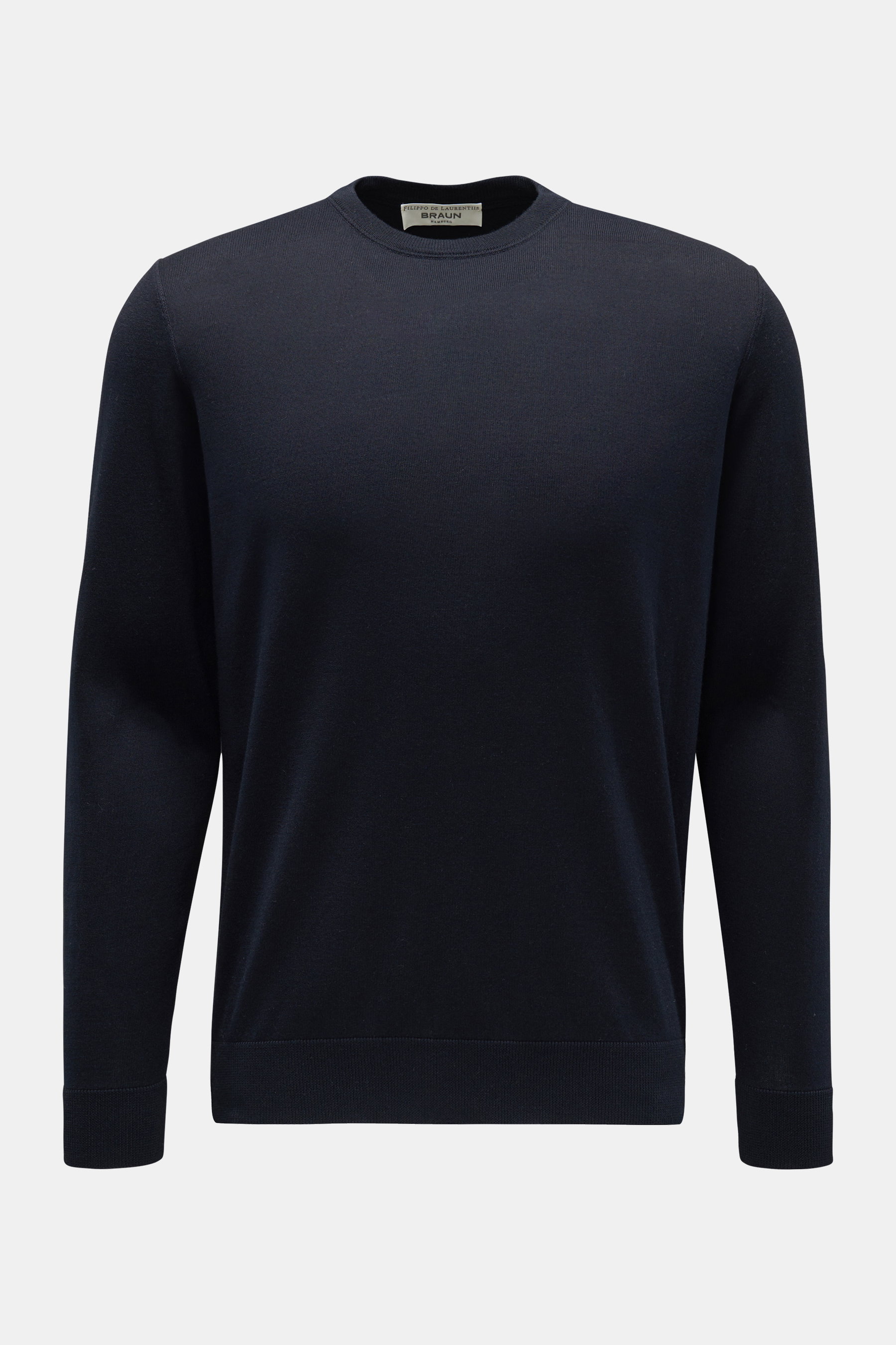 Filippo de Laurentiis Rundhals-Pullover dark navy