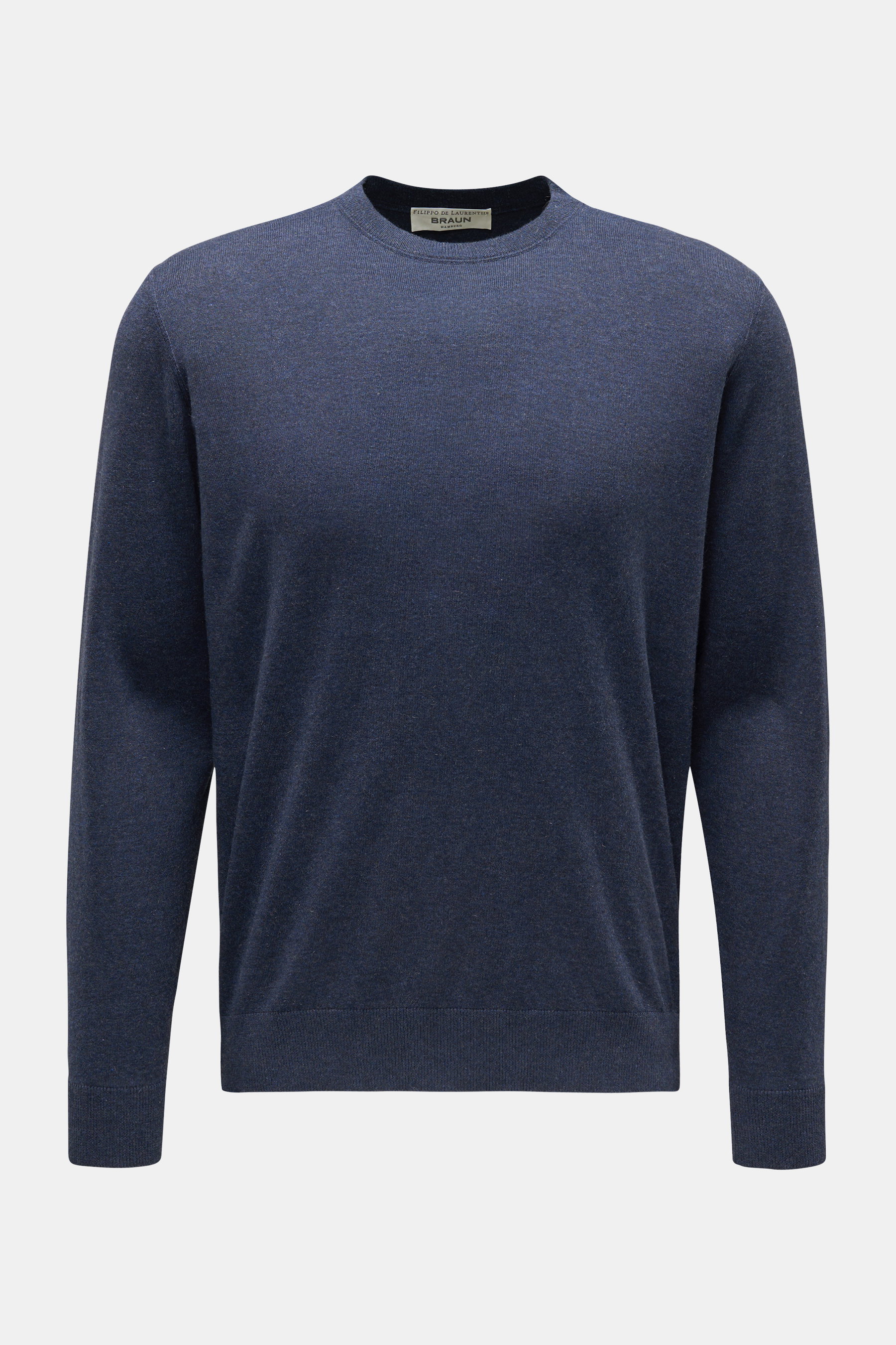 Filippo de Laurentiis Rundhals-Pullover dunkelblau
