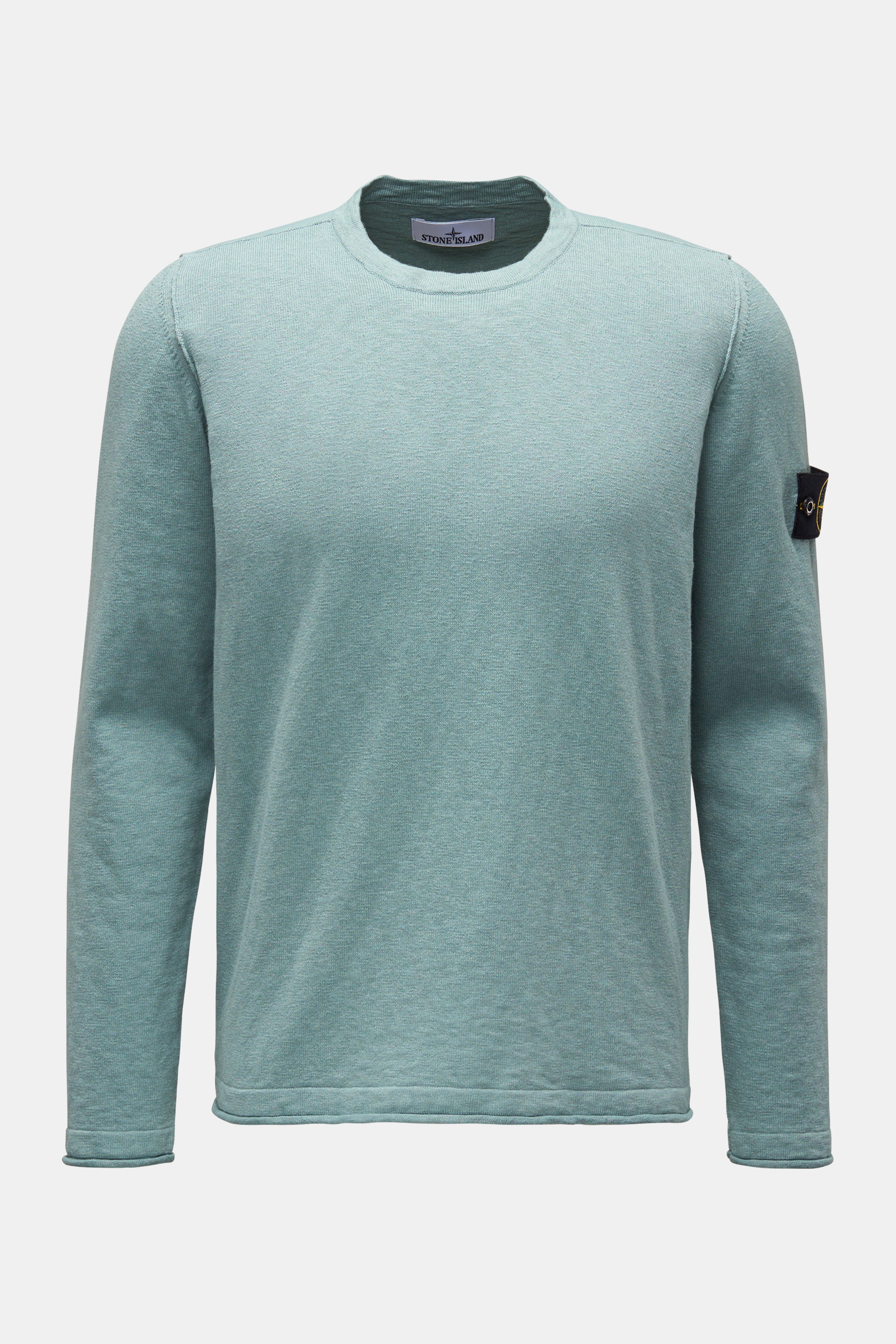 Stone Island Rundhalspullover mintgrün