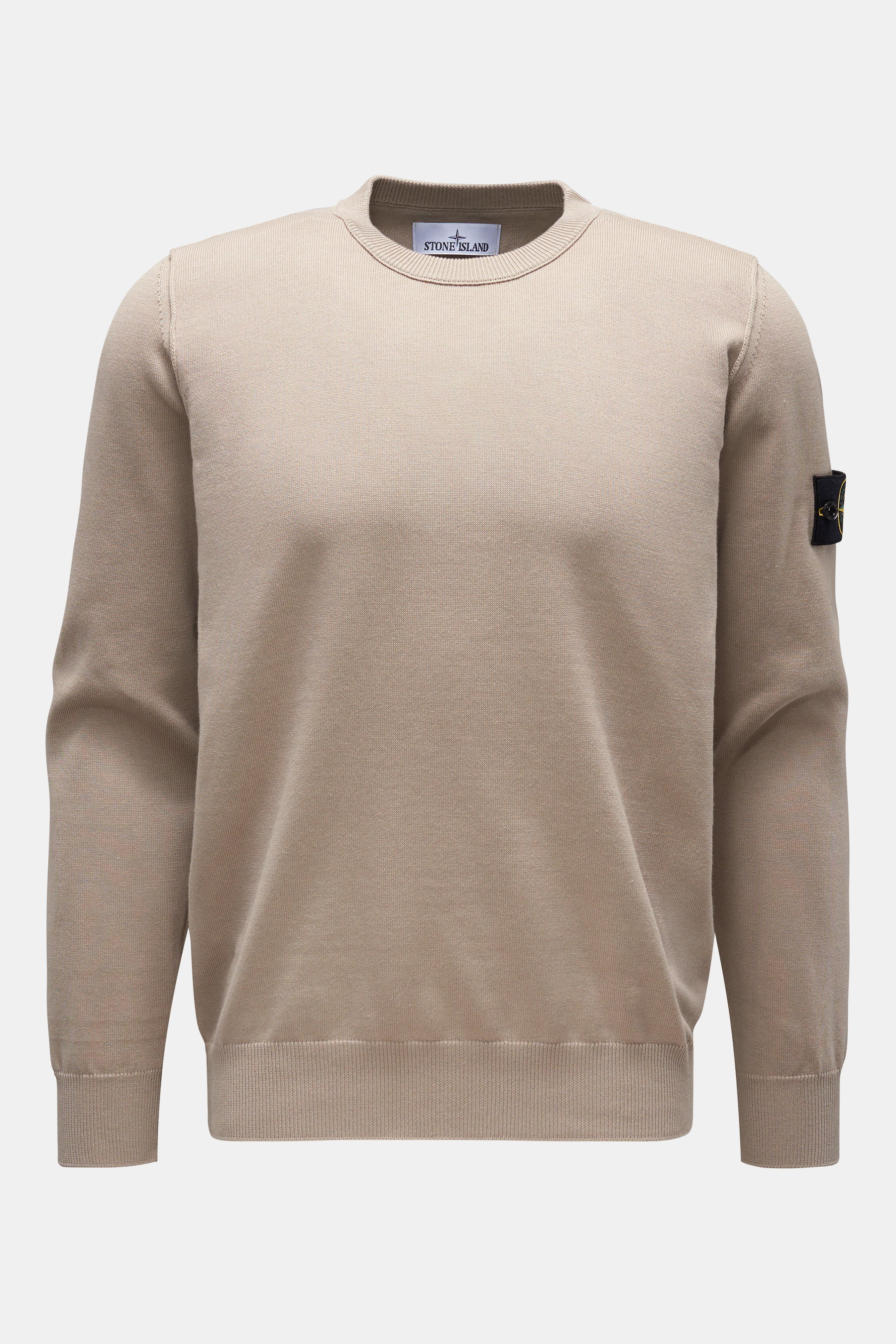 Stone Island Rundhalspullover beige