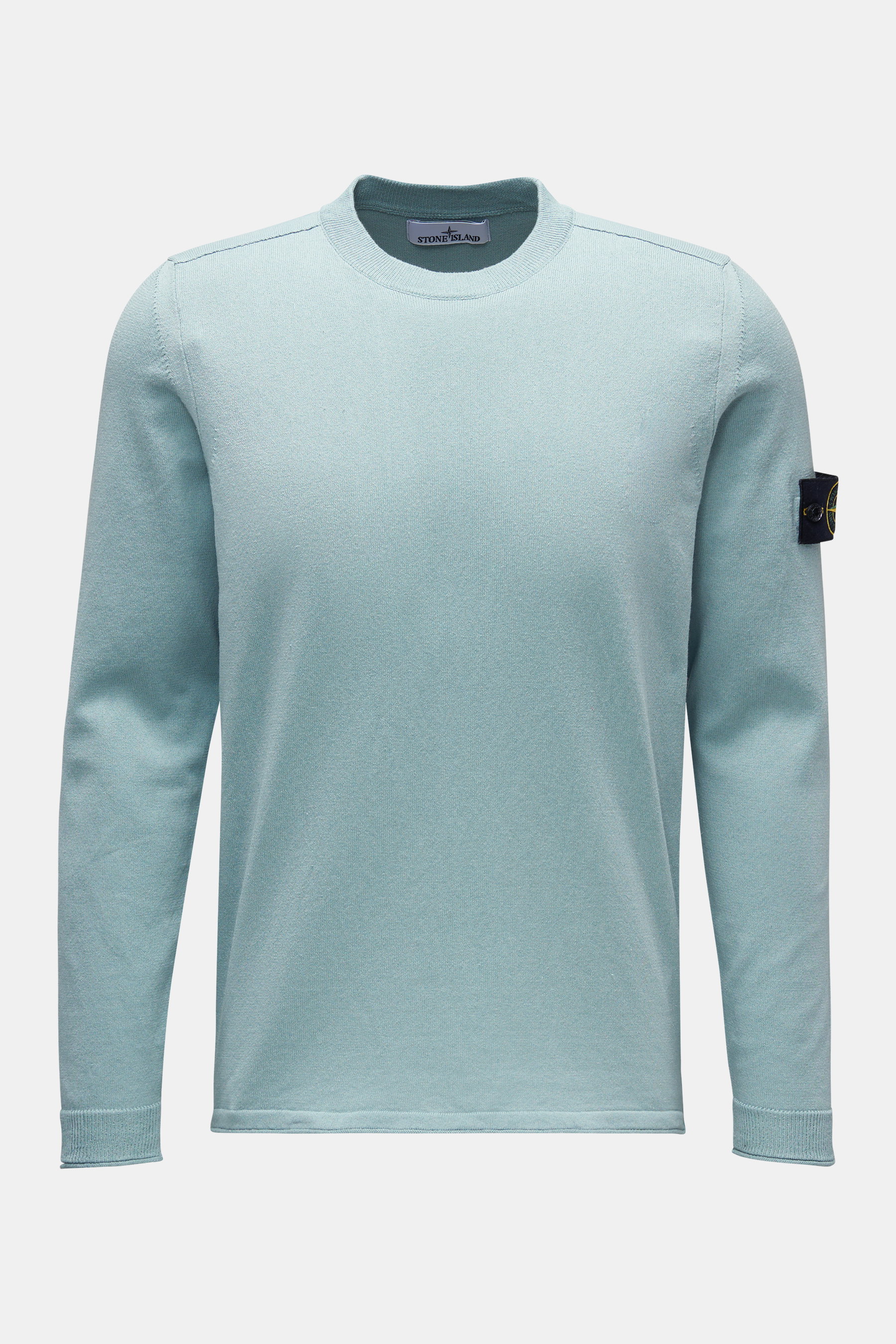 Stone Island Rundhalspullover mintgrün