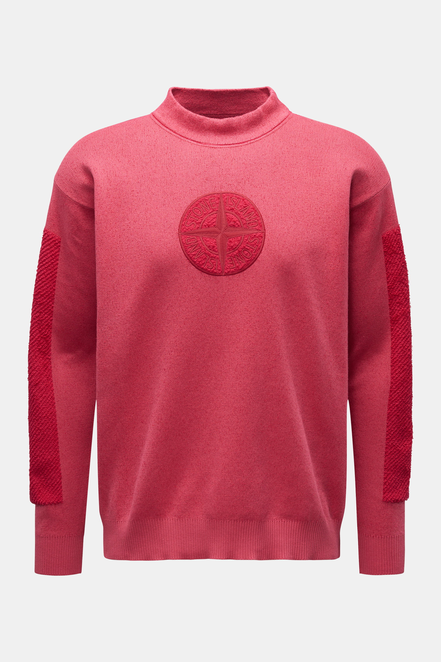Stone Island Rundhalspullover magenta