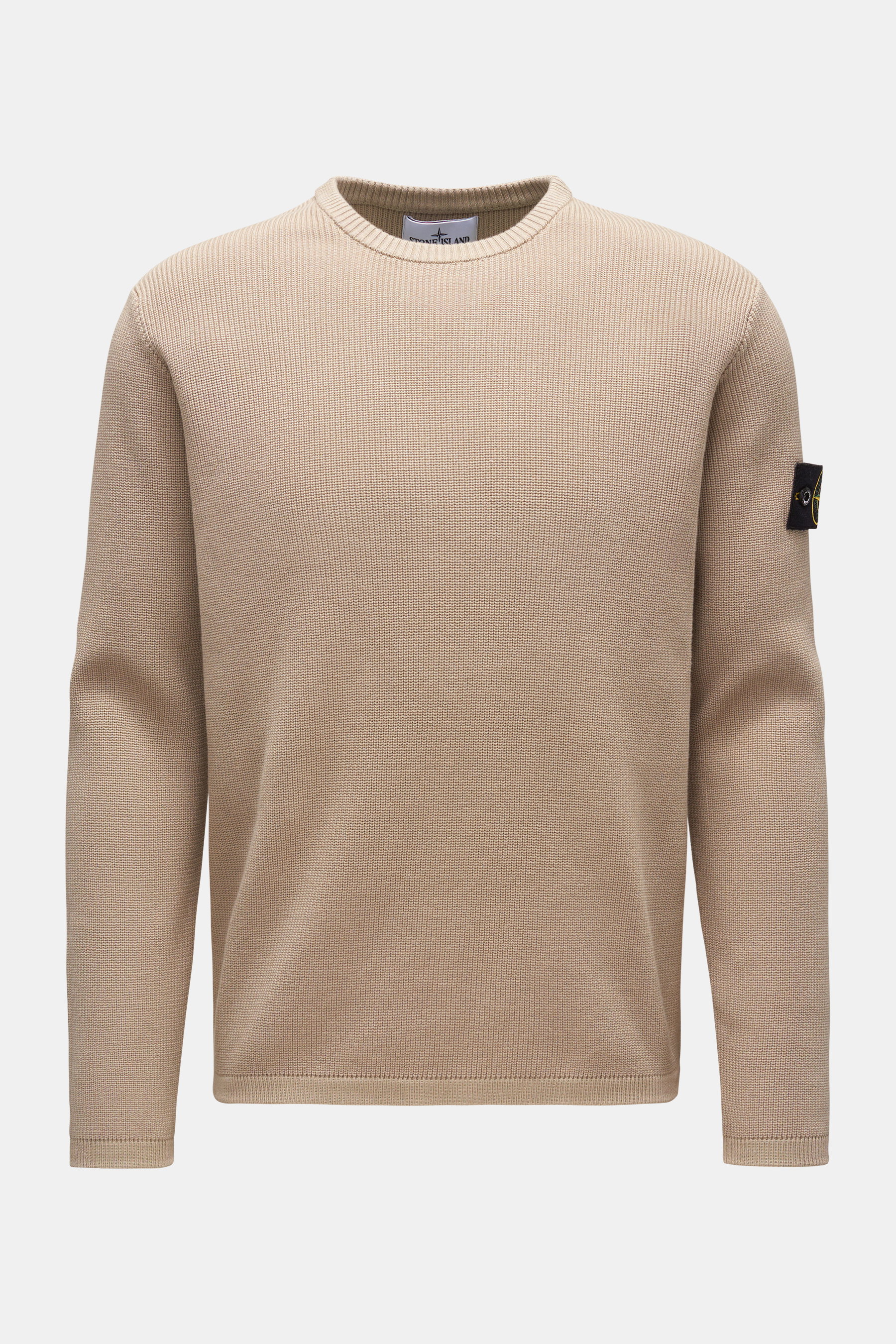Stone Island Rundhalspullover beige