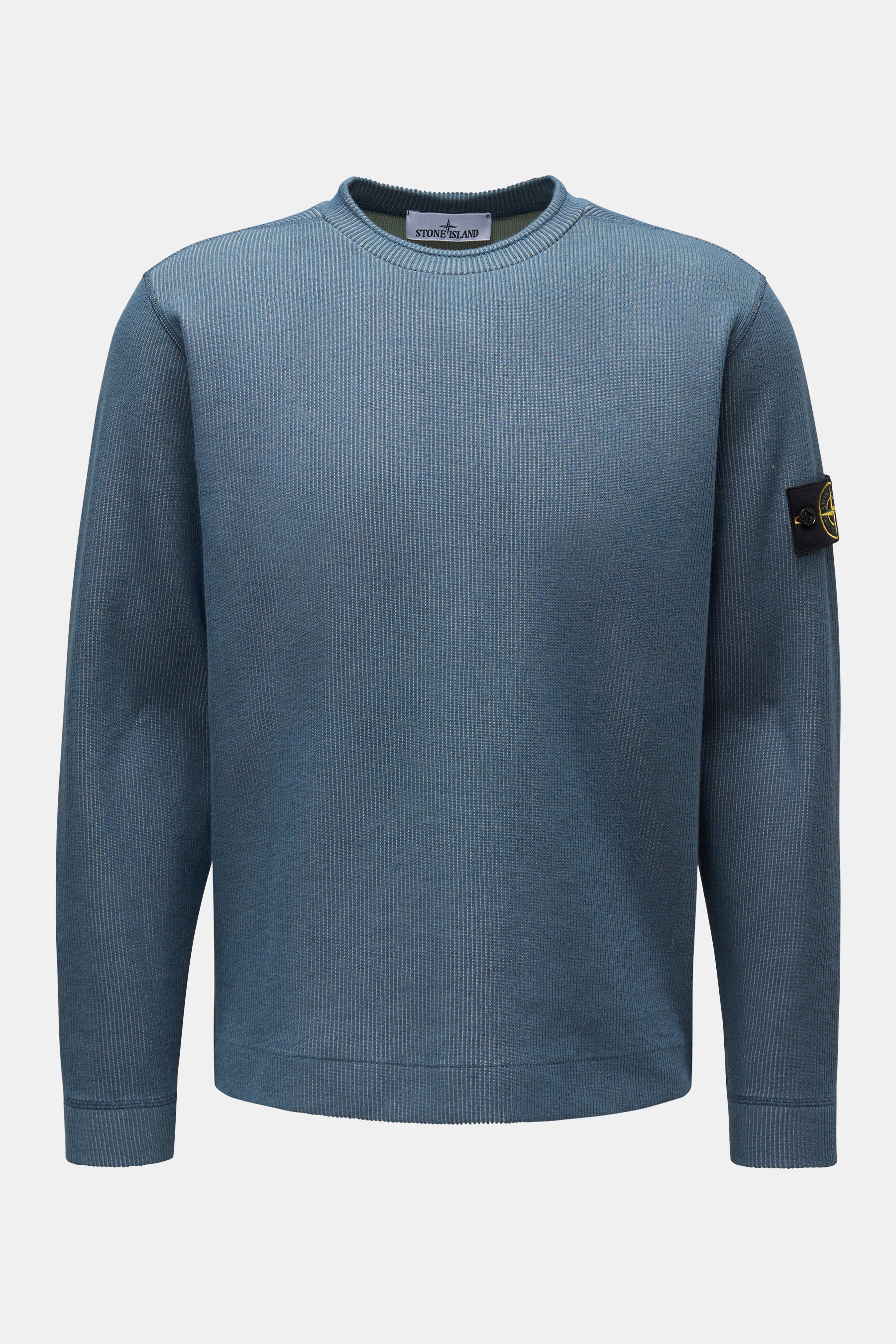 Stone Island Rundhalspullover graublau