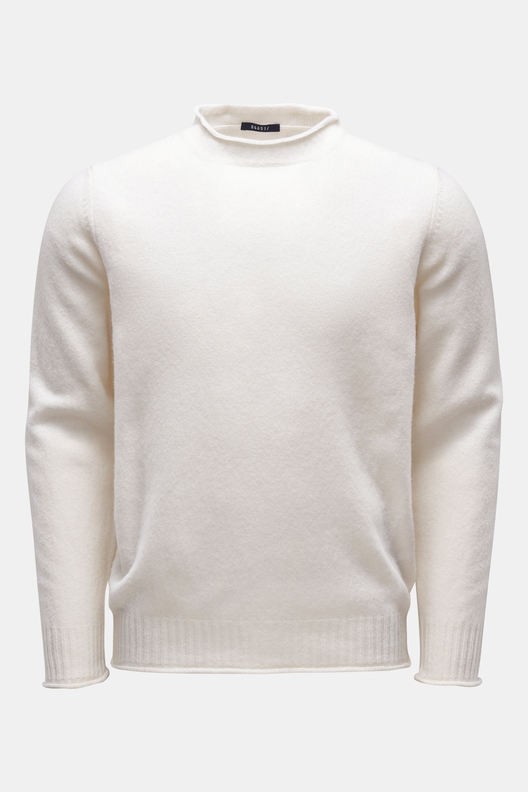 04651/ A trip in a bag Jumper 'Shetland Crew' white