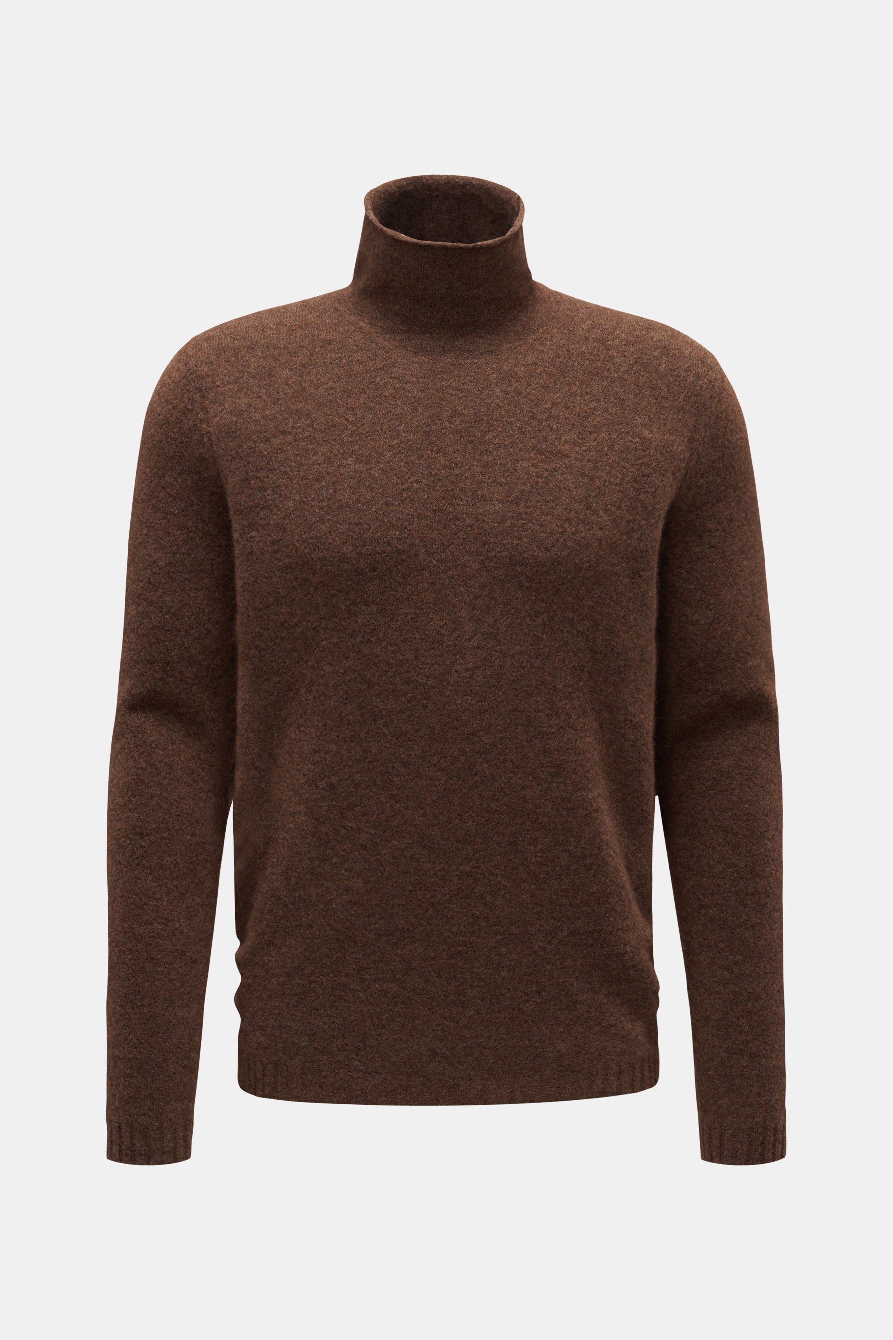 Stile Latino Turtleneck jumper 'Lupo' brown