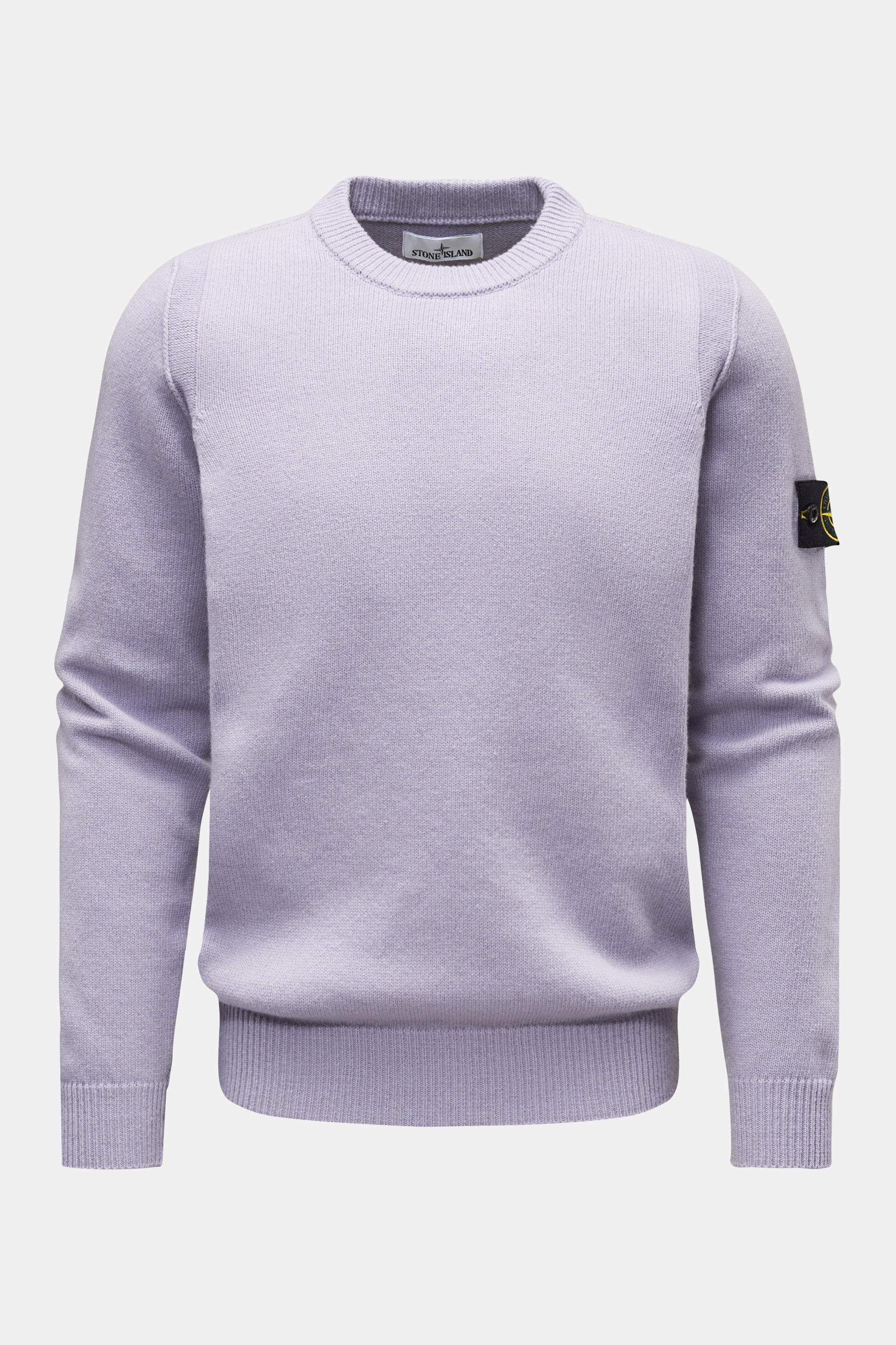 Stone Island Rundhalspullover violett