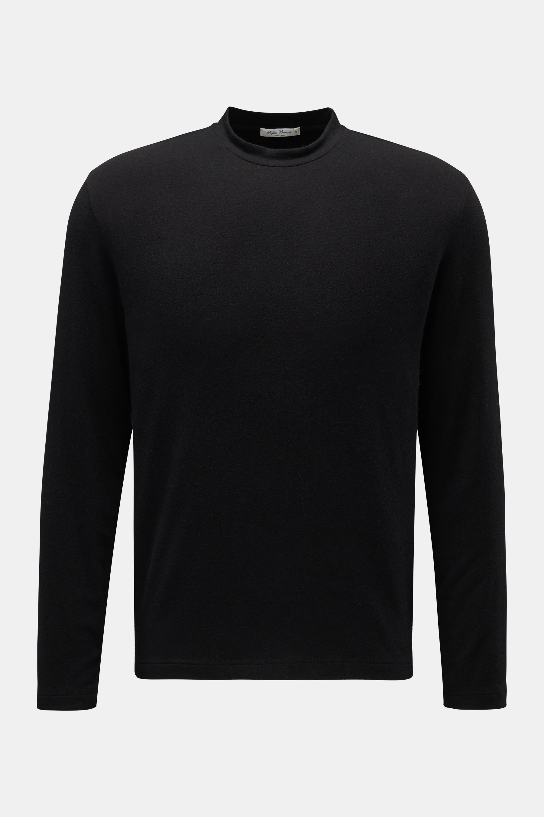 Stefan Brandt Crew neck long sleeve 'Eli' black