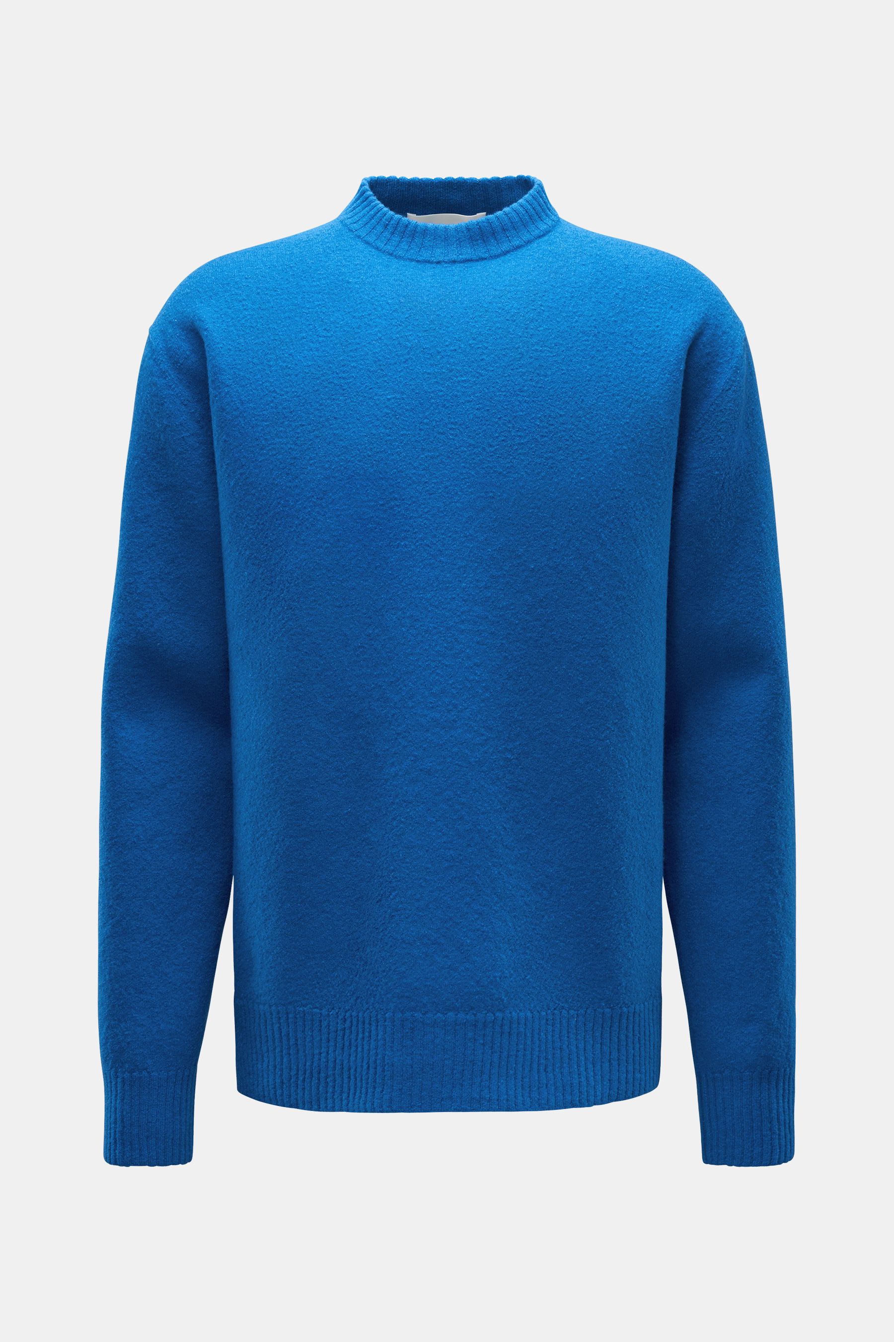 Jil Sander Rundhalspullover blau