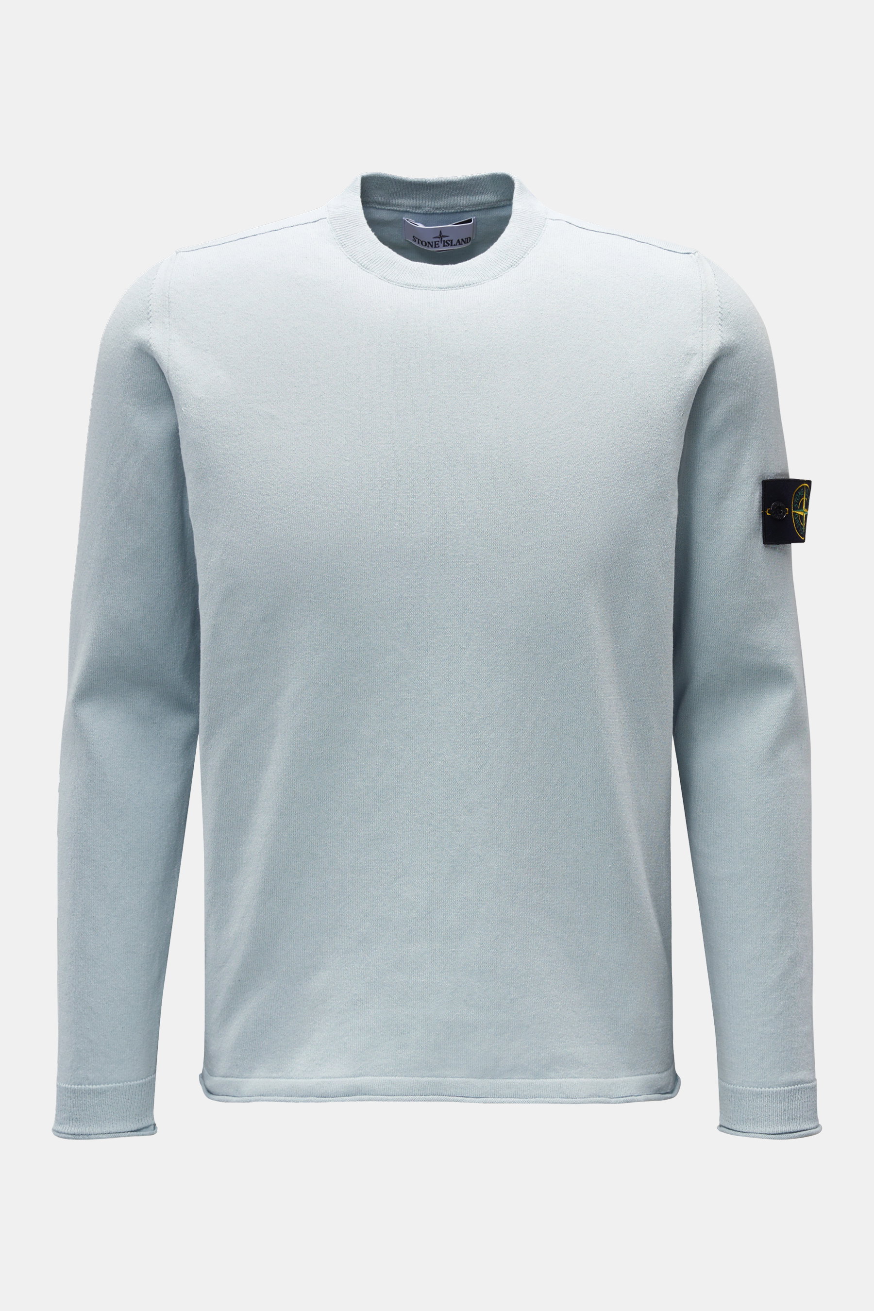 Stone Island Rundhalspullover hellblau