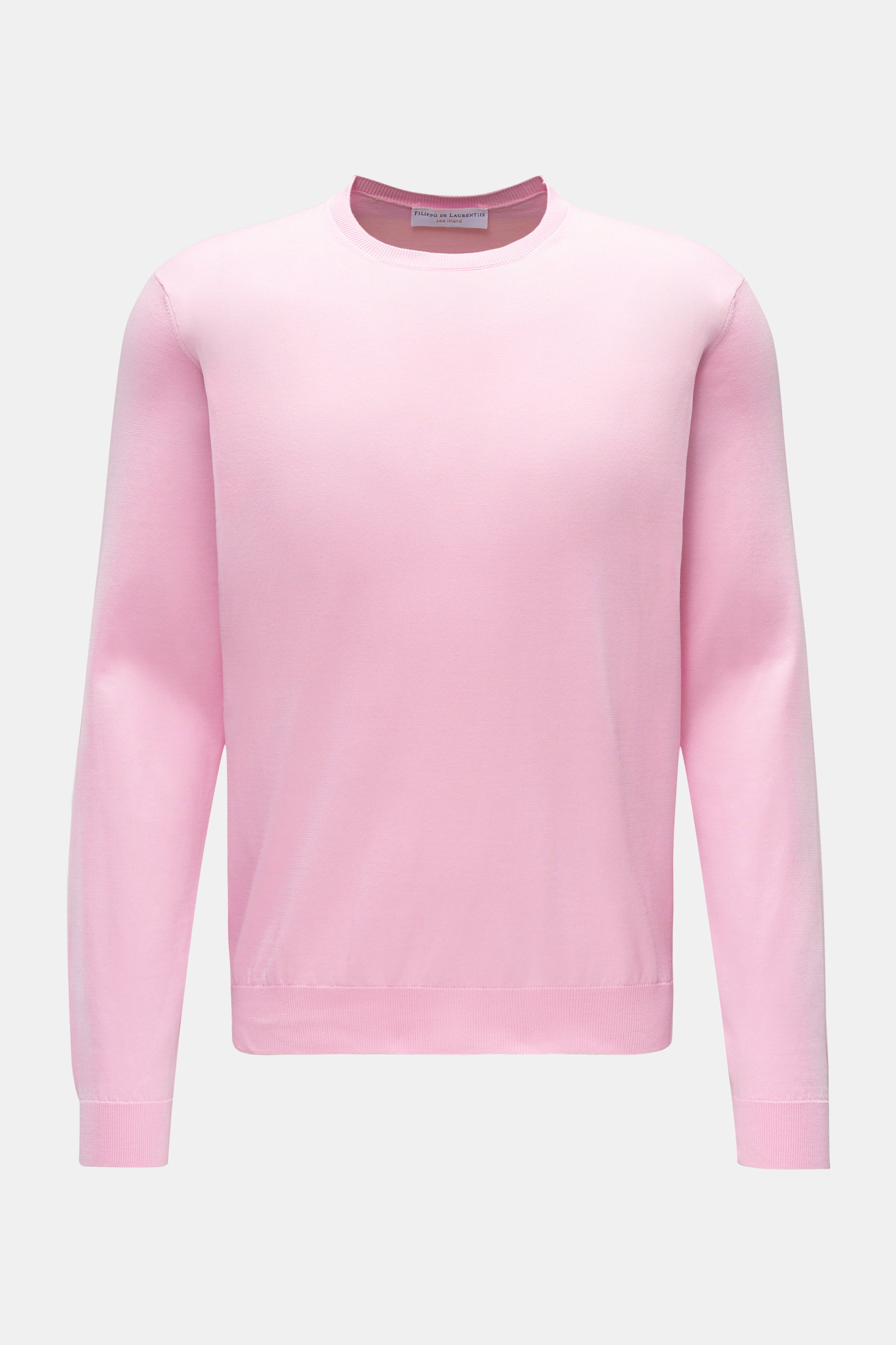 Filippo de Laurentiis Rundhals-Pullover rosé