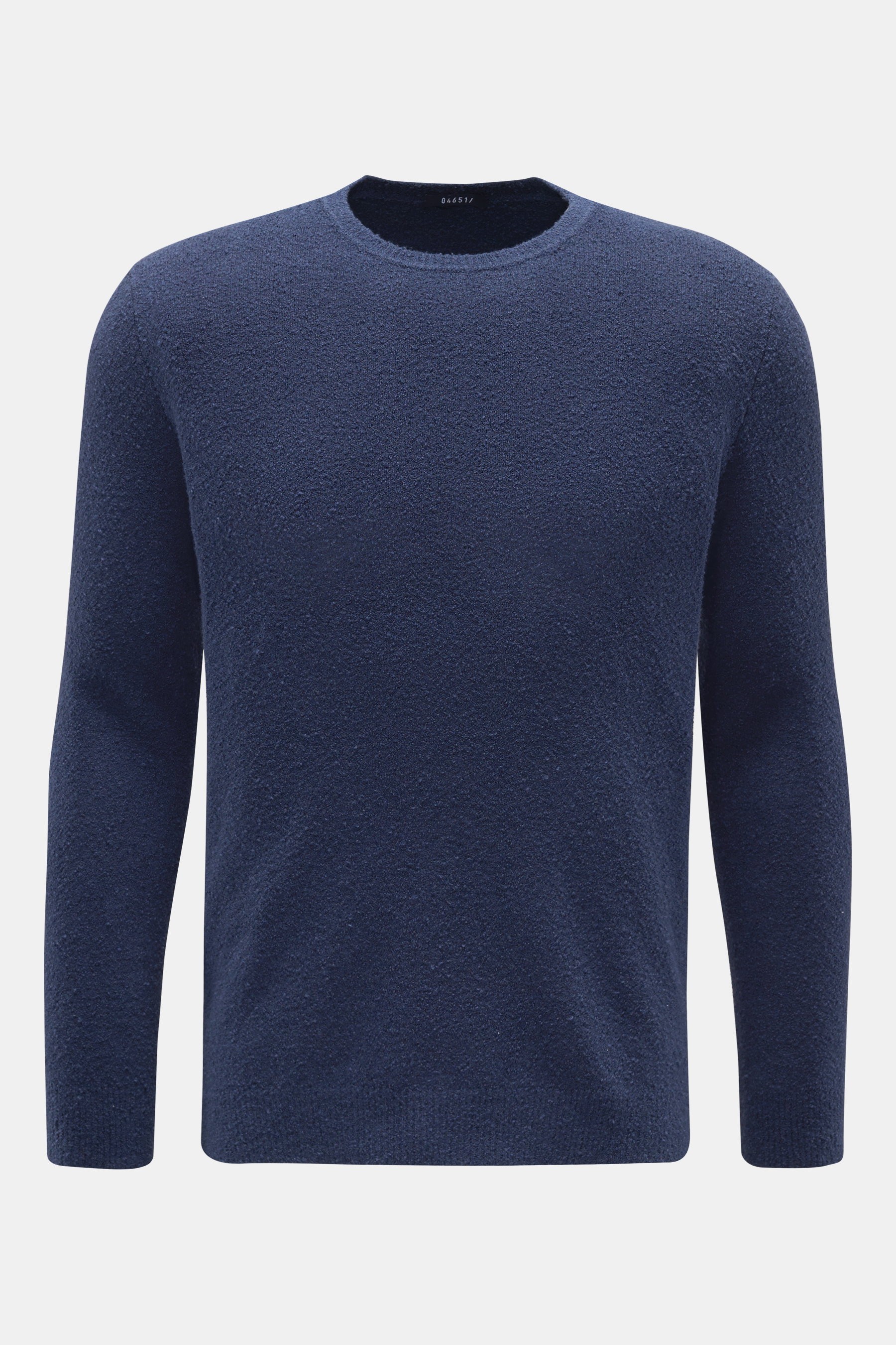 Rundhalspullover 'Cocoon Crew' navy