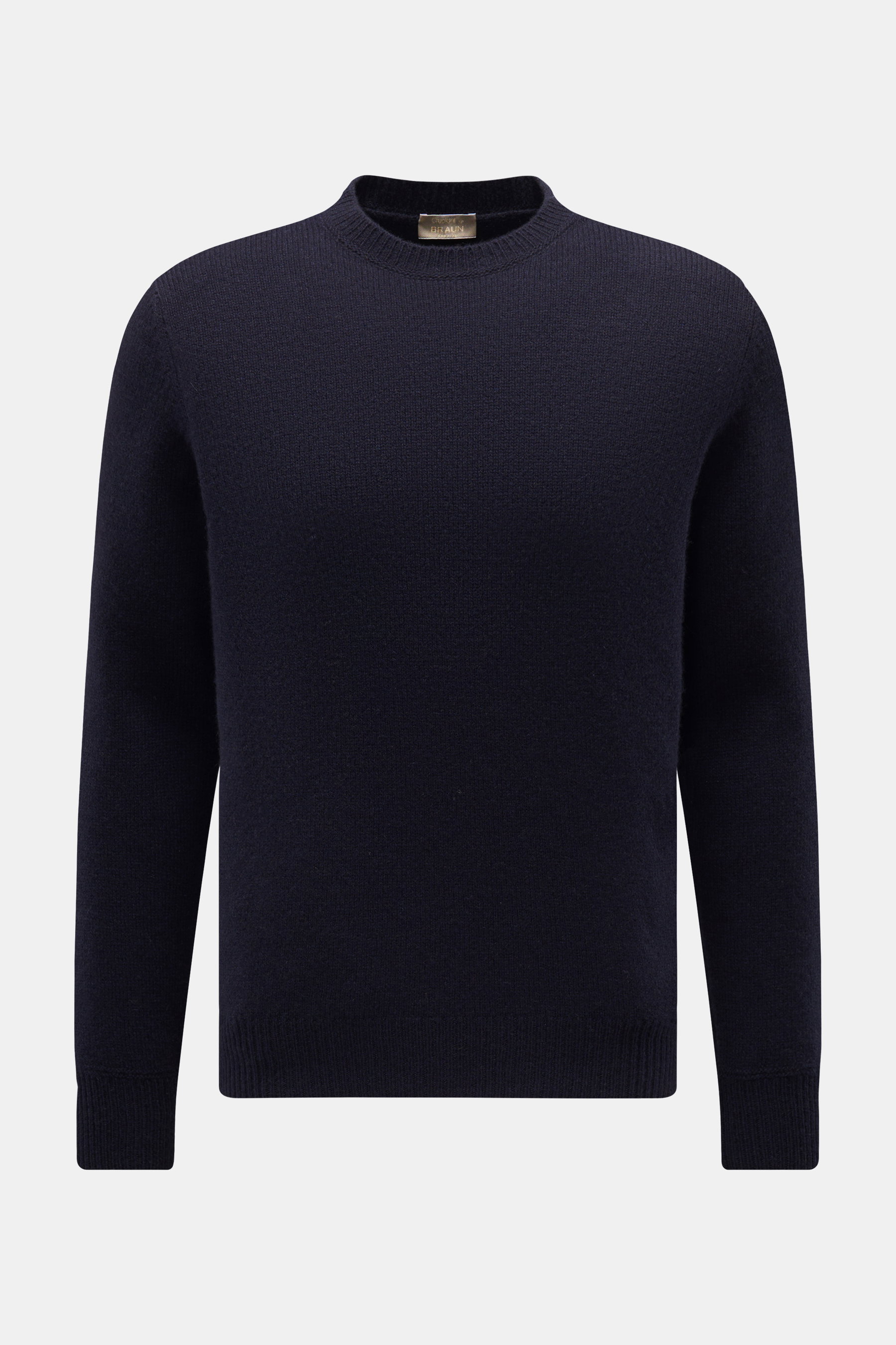 Cruciani Cashmere Rundhalspullover navy