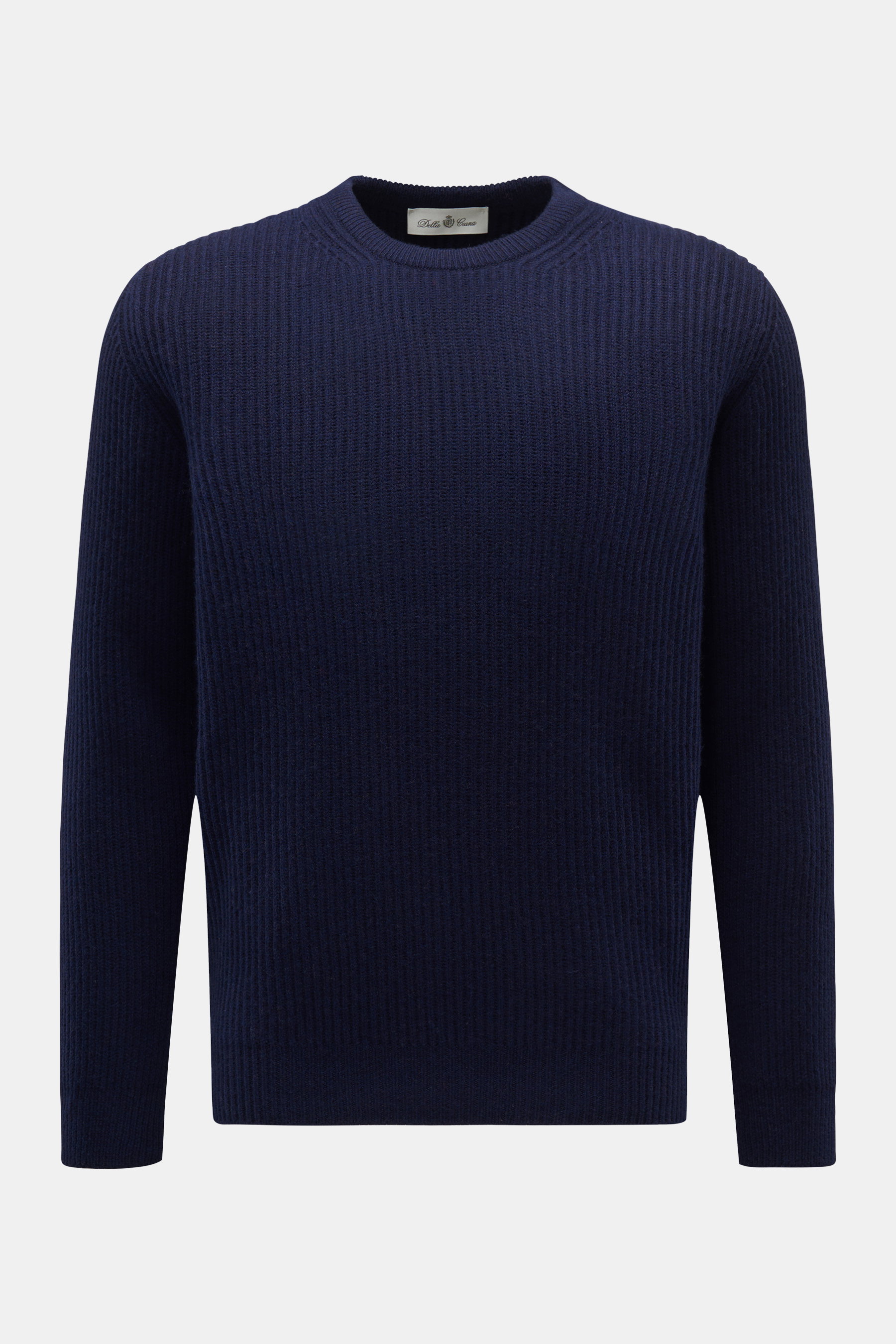 Della Ciana Rundhalspullover navy