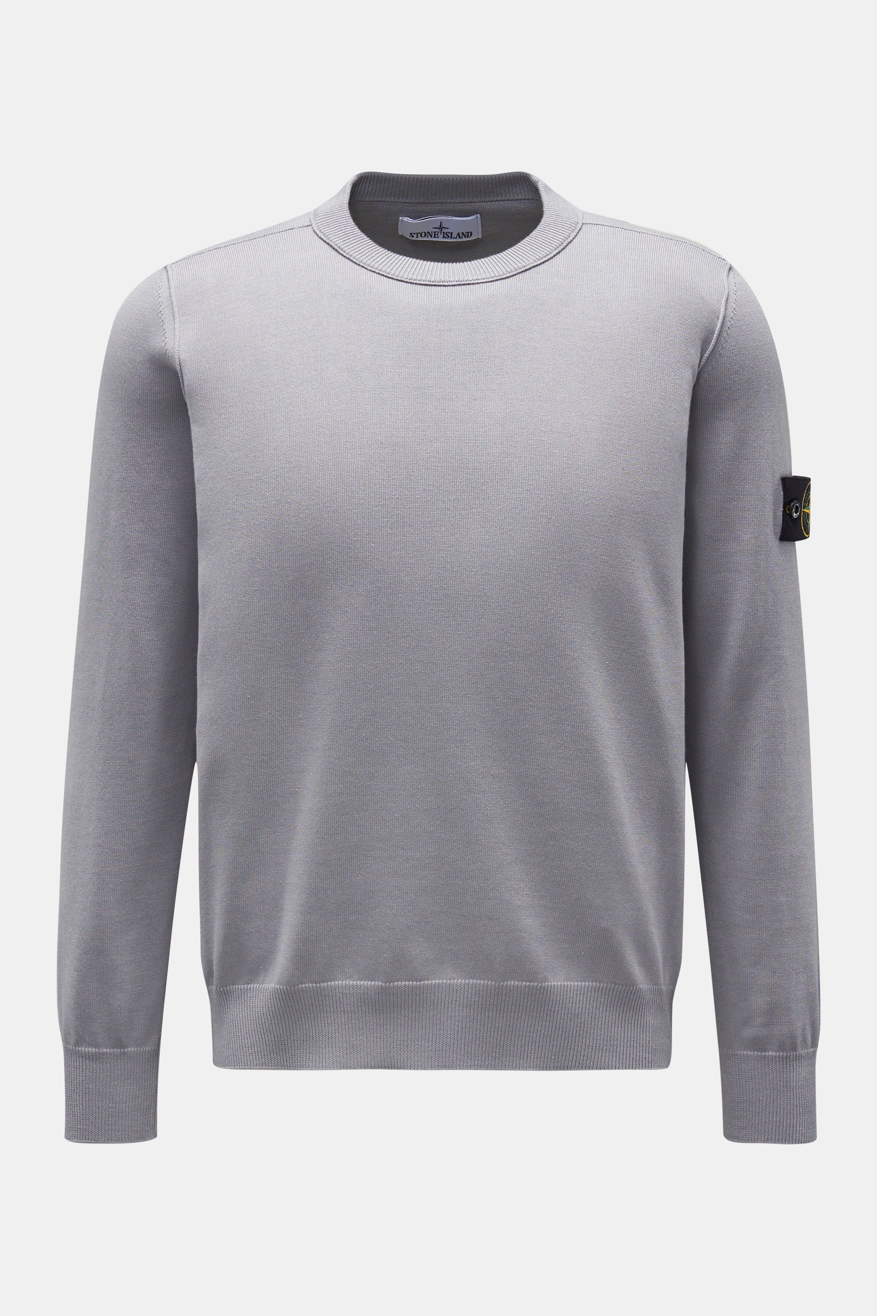 Stone Island Rundhalspullover grau