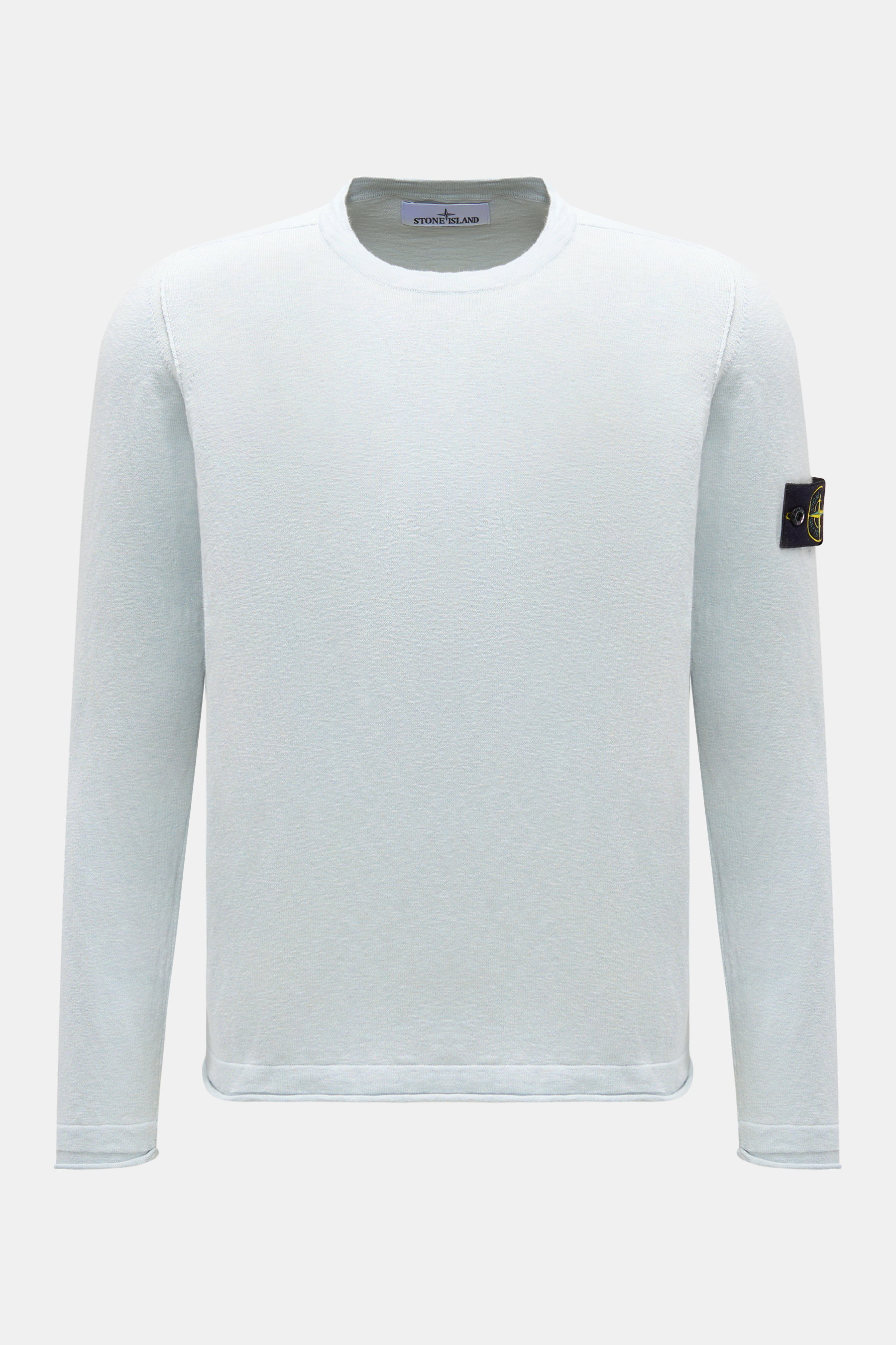 Stone Island Rundhalspullover pastellblau