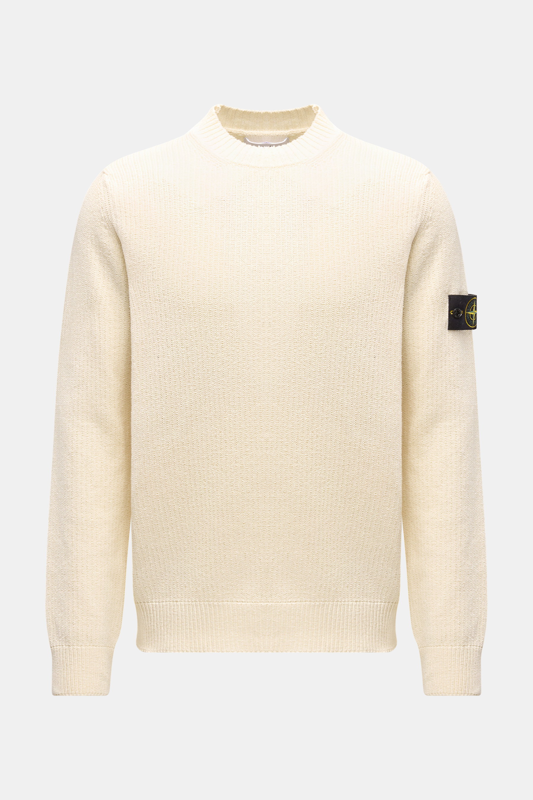 Stone Island Rundhalspullover 'Maglia' creme