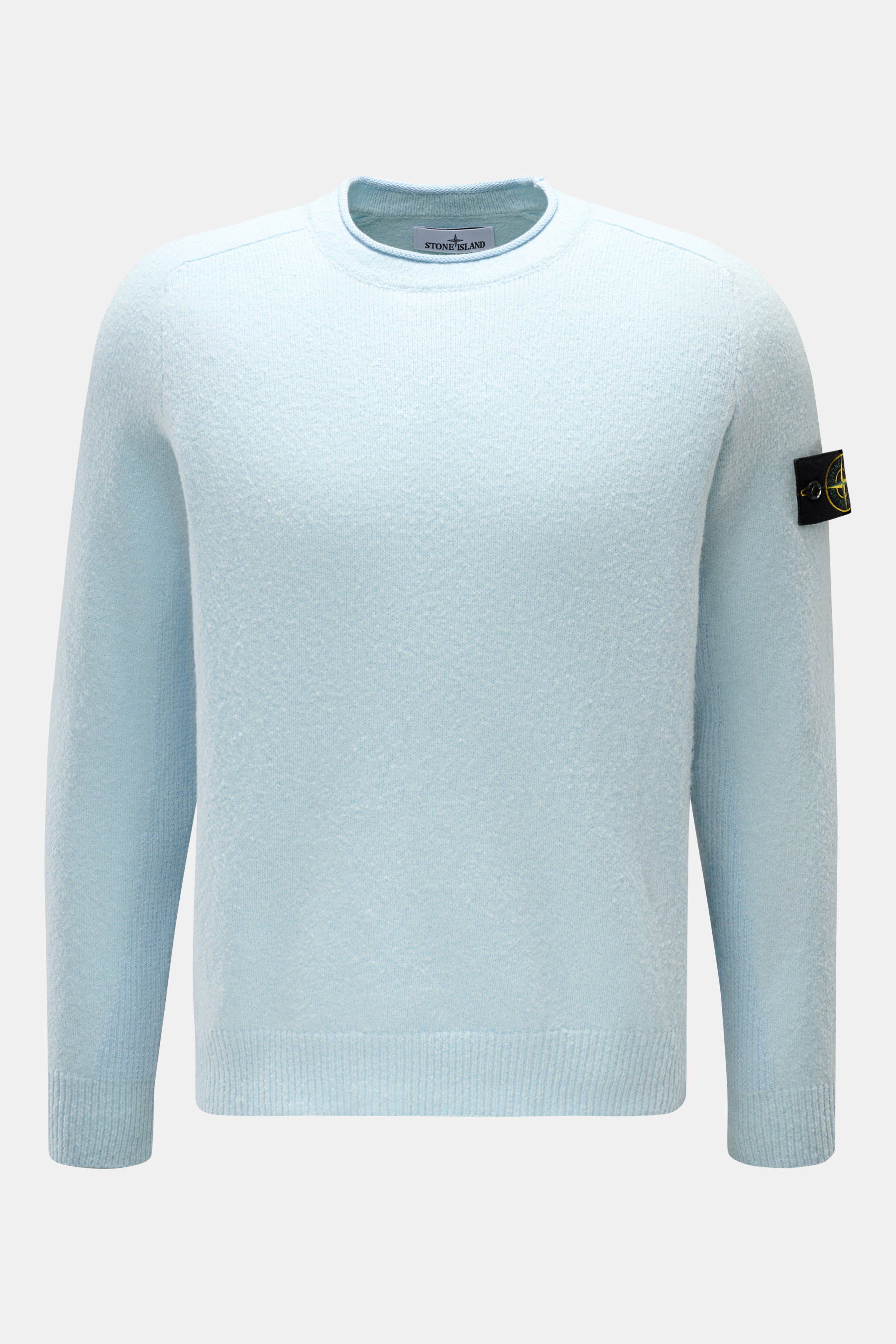Stone Island Rundhalspullover hellblau