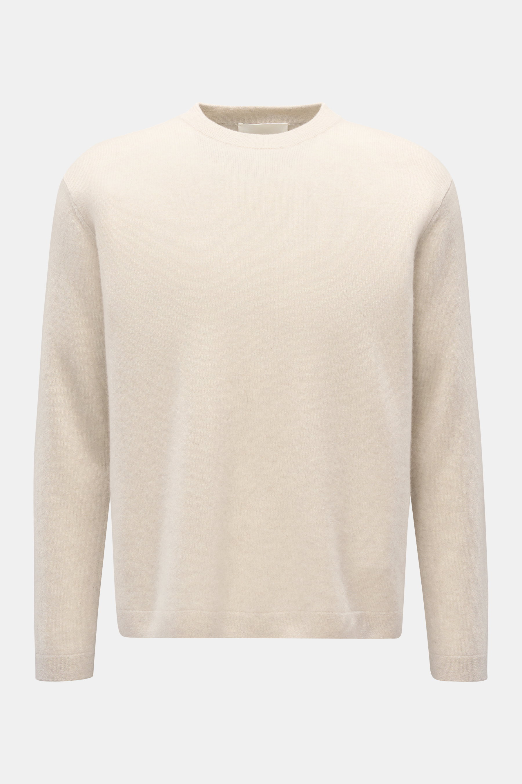 Lisa Yang Cashmere Rundhalspullover 'Mason' sand