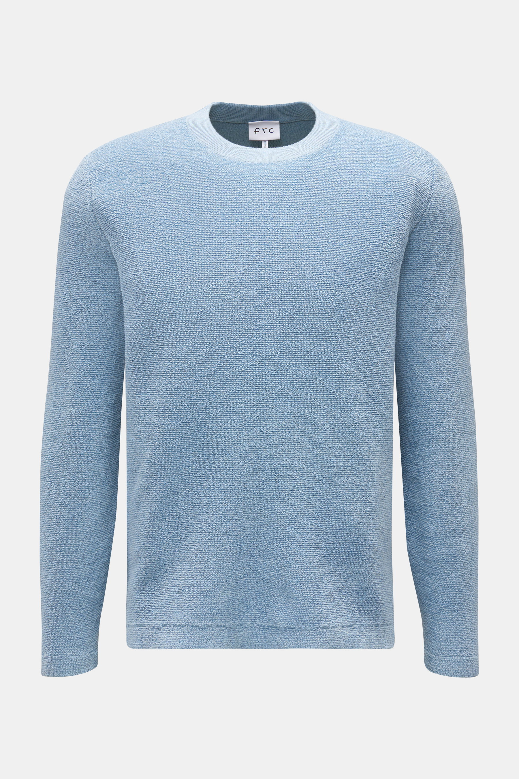 FTC Rundhalspullover rauchblau
