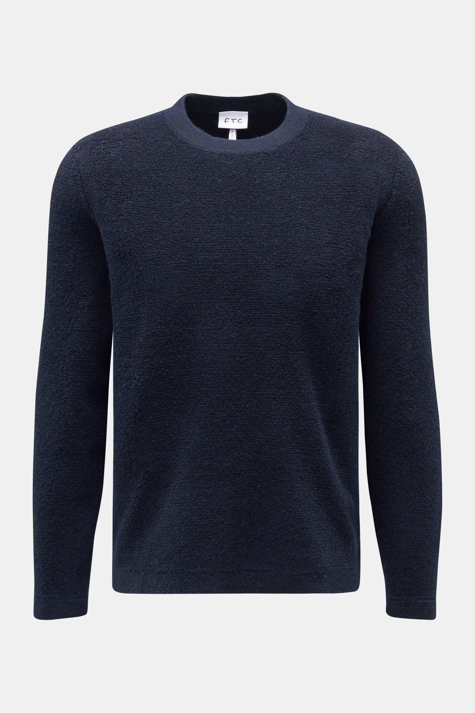 FTC Rundhalspullover navy
