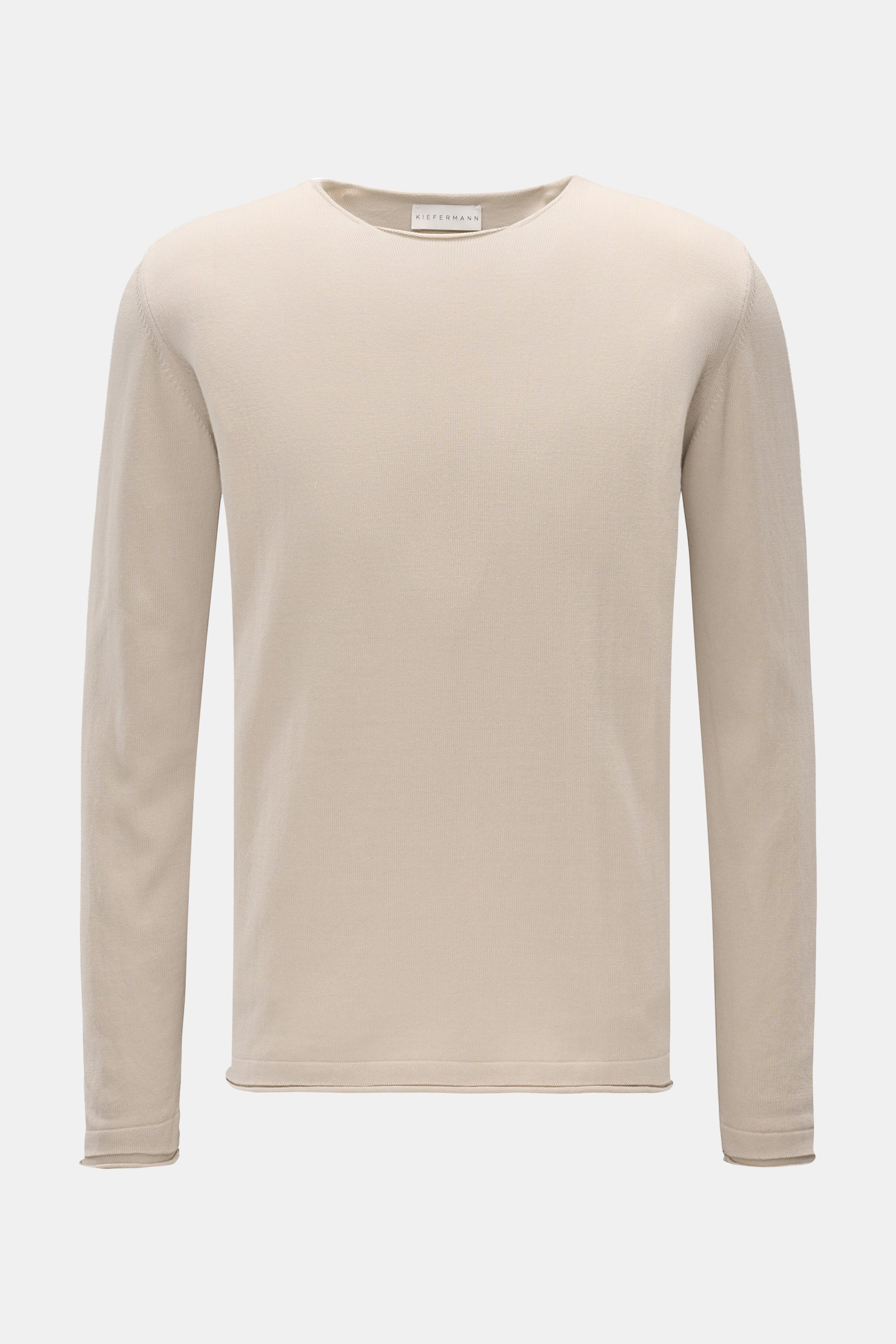 Kiefermann Rundhalspullover 'Joells' sand