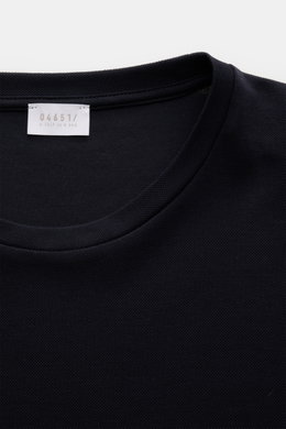 04651/ A trip in a bag Piqué-Longsleeve navy