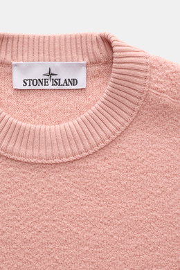 Stone Island Rundhalspullover 'Maglia' altrosa