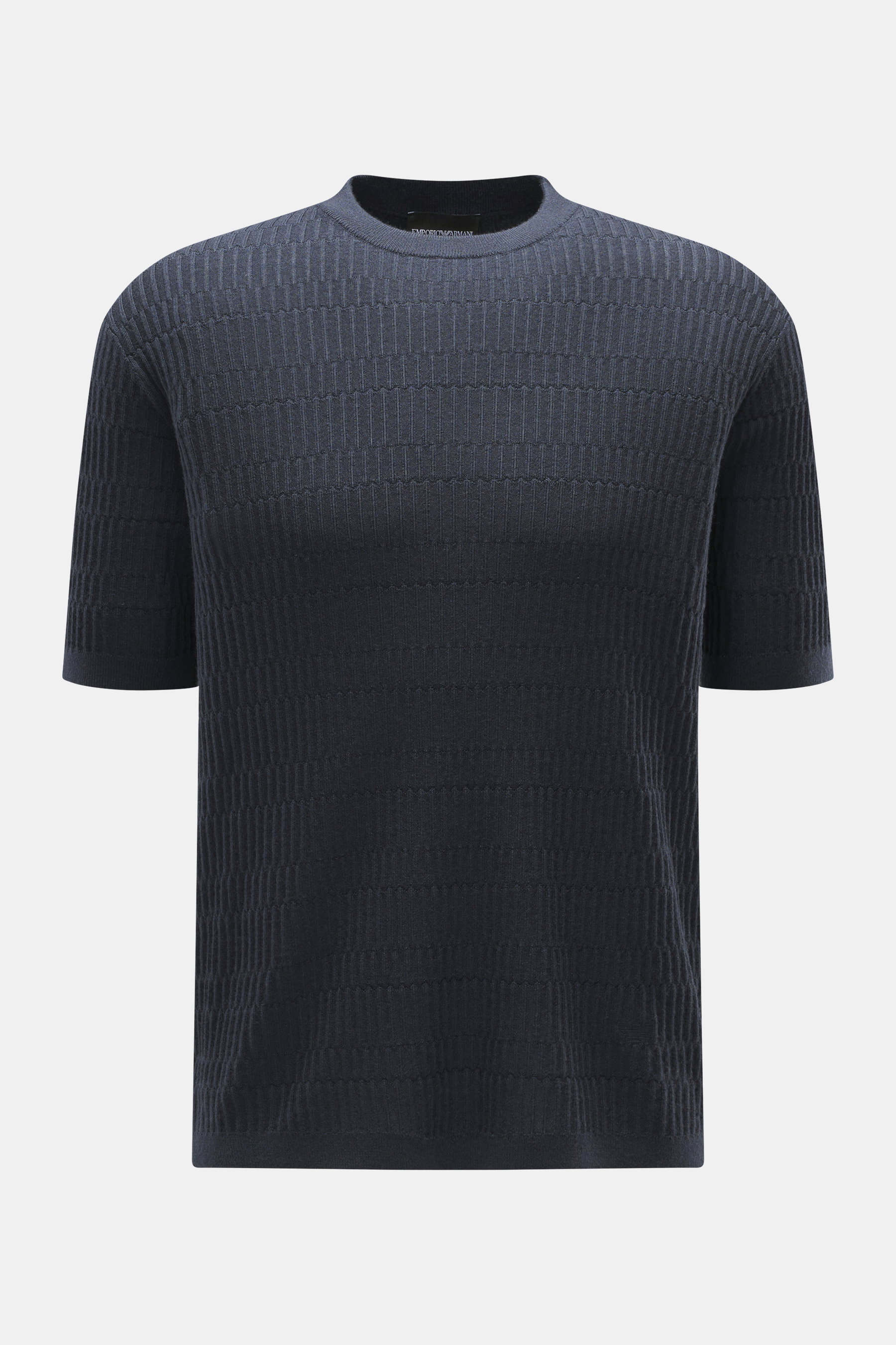 Emporio Armani Kurzarmpullover navy