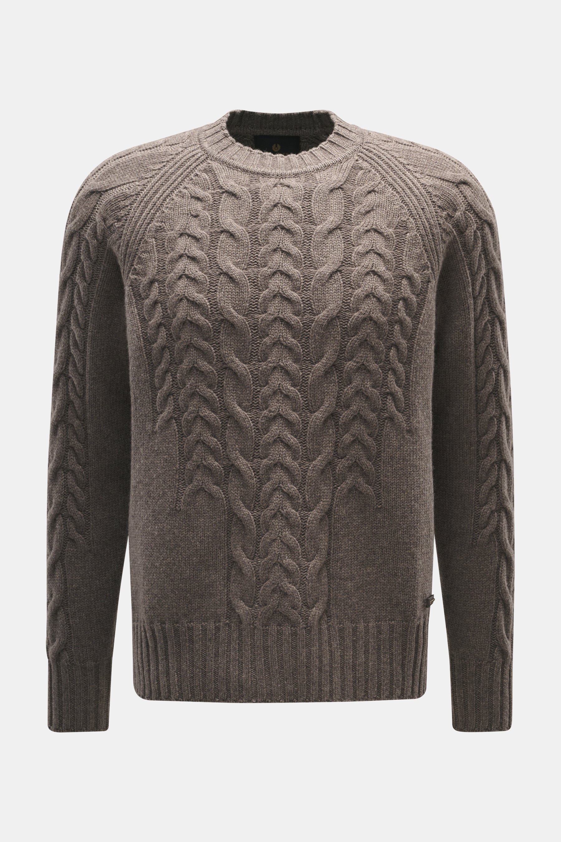 Belstaff Rundhalspullover 'Harrow' taupe