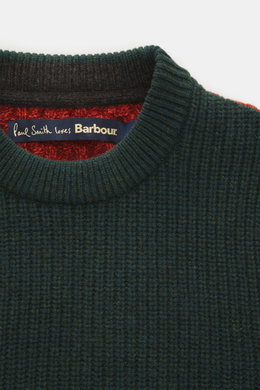 Barbour Paul Smith Loves Barbour Pullover Tyne Cable Knit
