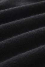 Close-up front view of B.F. Knitwear Cashmere crew neck sweater black showing soft touch, pure cashmere, medium-fine knit, slim fit, elastic ribbed cuffs.

Description: <p>Autumnal cashmere from the knitting expert B.F. KNITWEAR: This softly knitted crew 