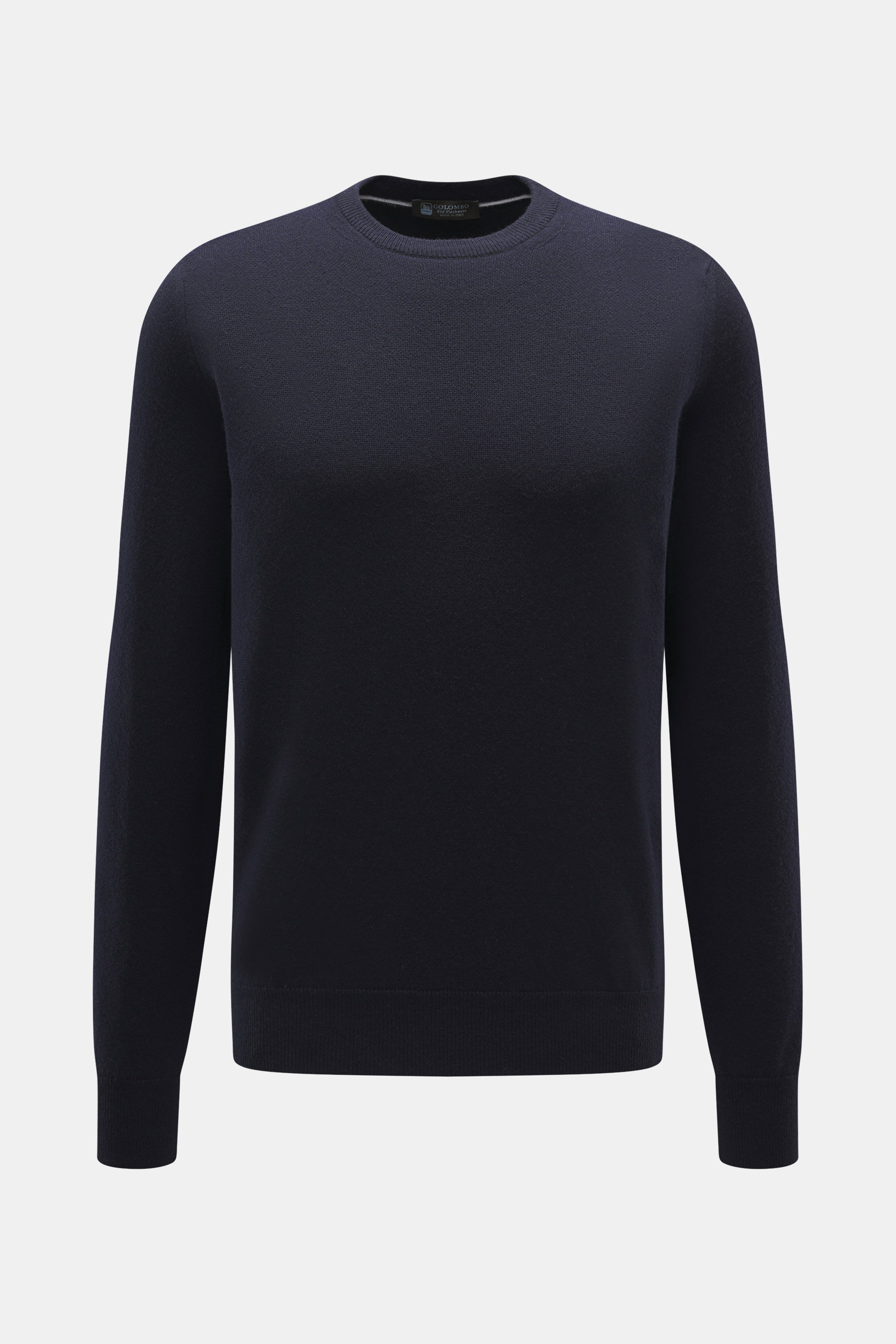 Colombo Cashmere Rundhalspullover navy