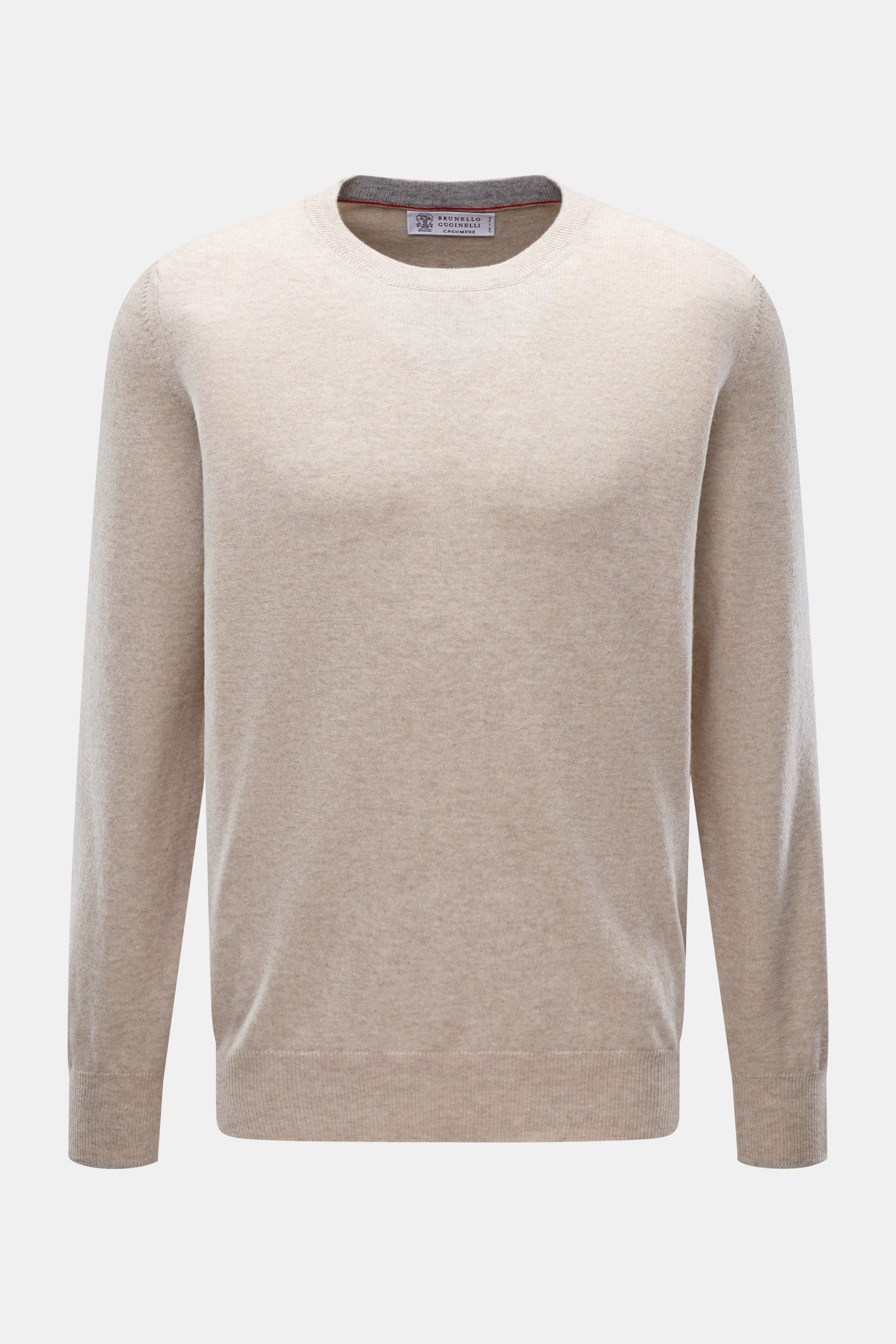 Brunello Cucinelli Cashmere pullover sand melange