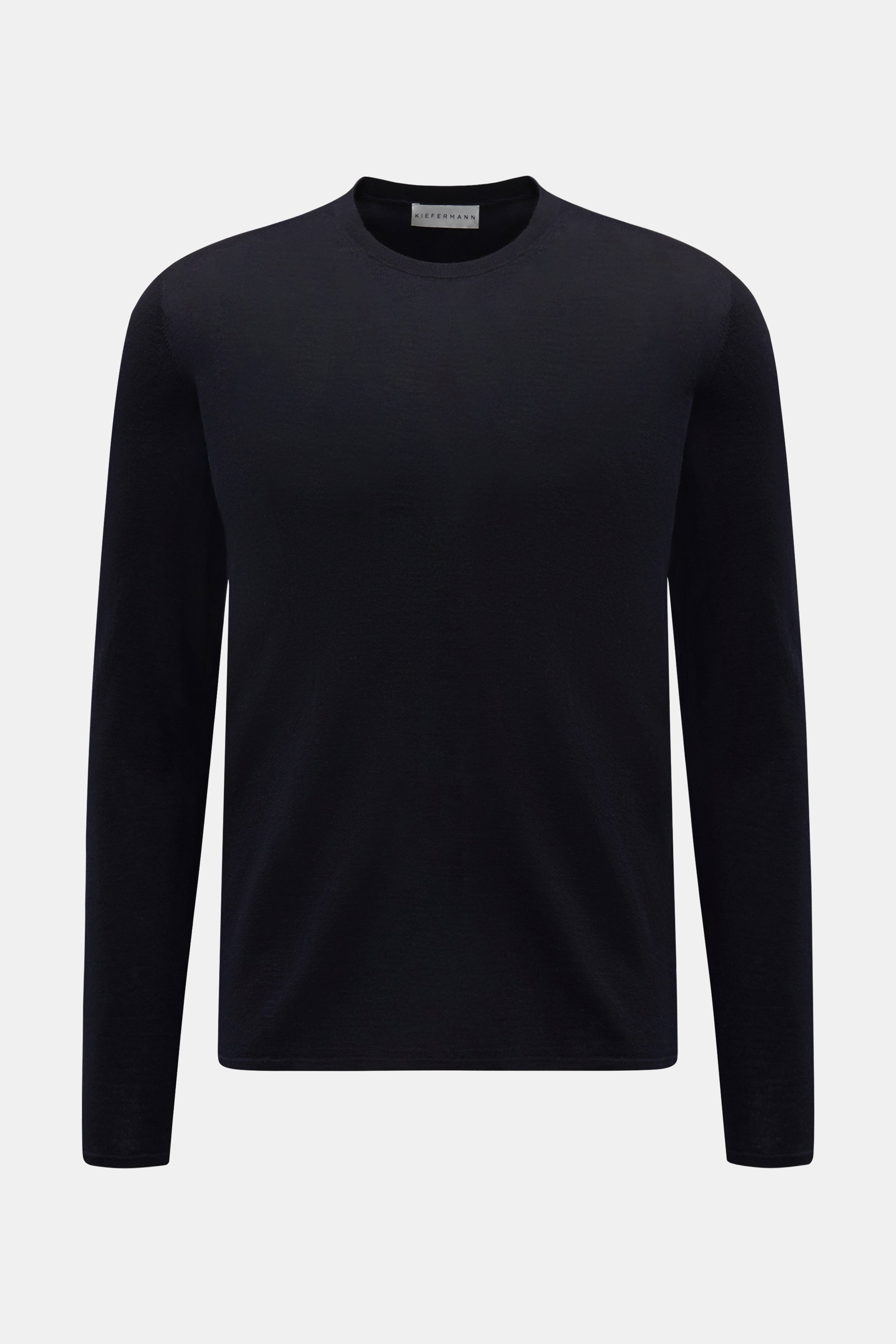Kiefermann Merino Rundhalspullover 'Marleys' navy