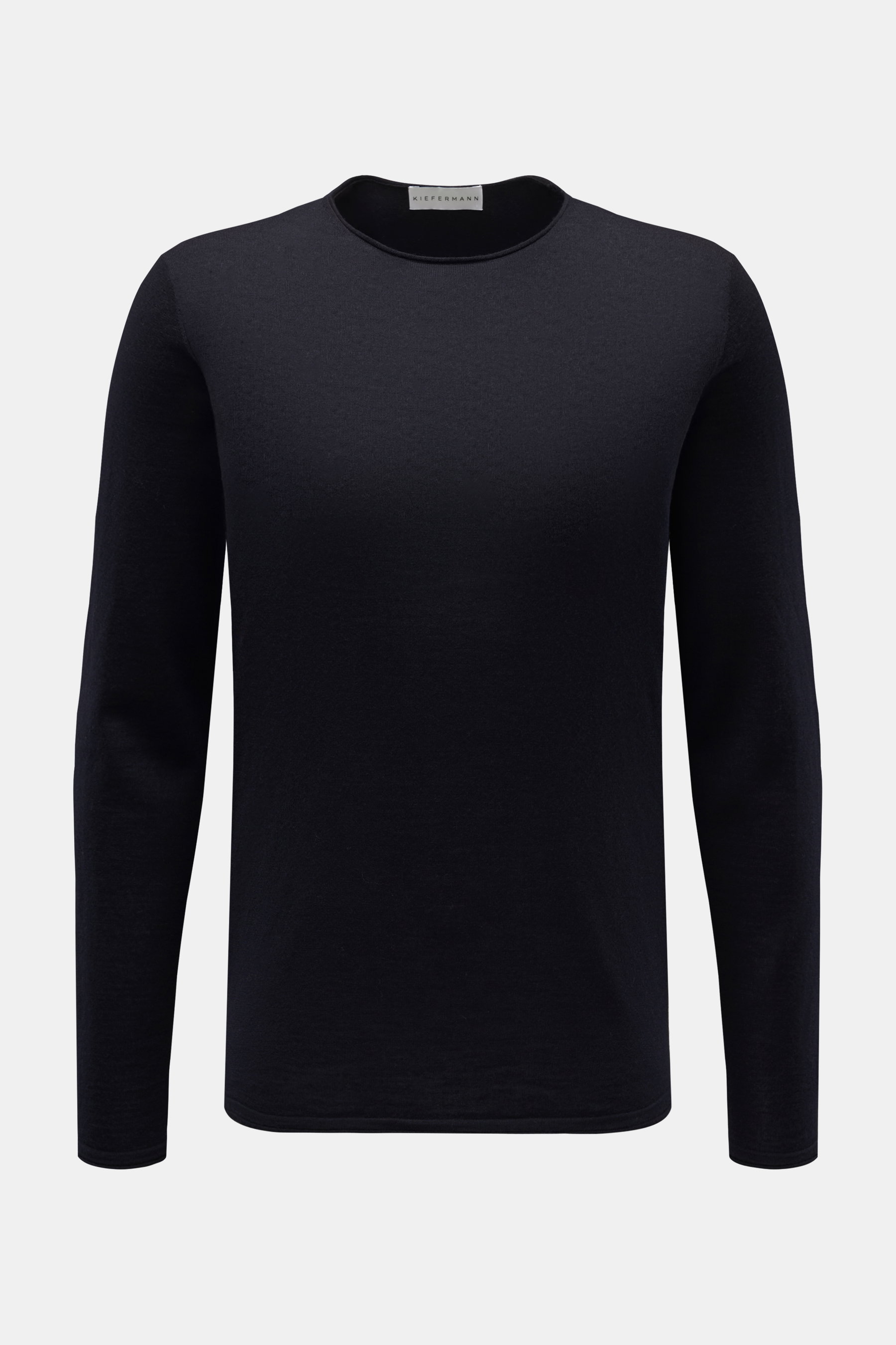 Kiefermann Merino Feinstrick-Pullover 'Benjaminn' navy