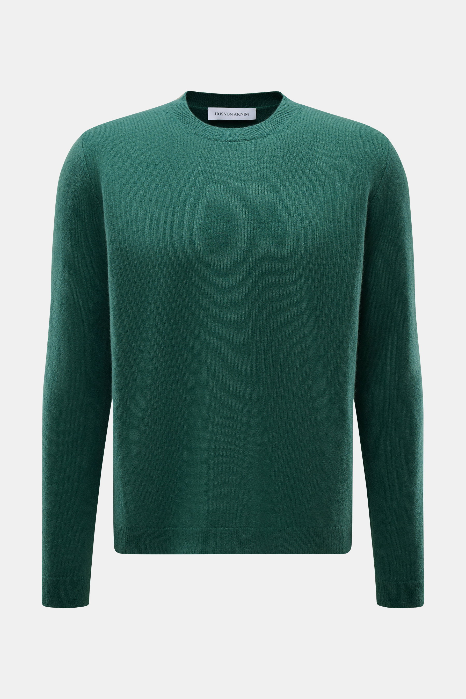 Cashmere-Seide Rundhalspullover 'Amiro' grün