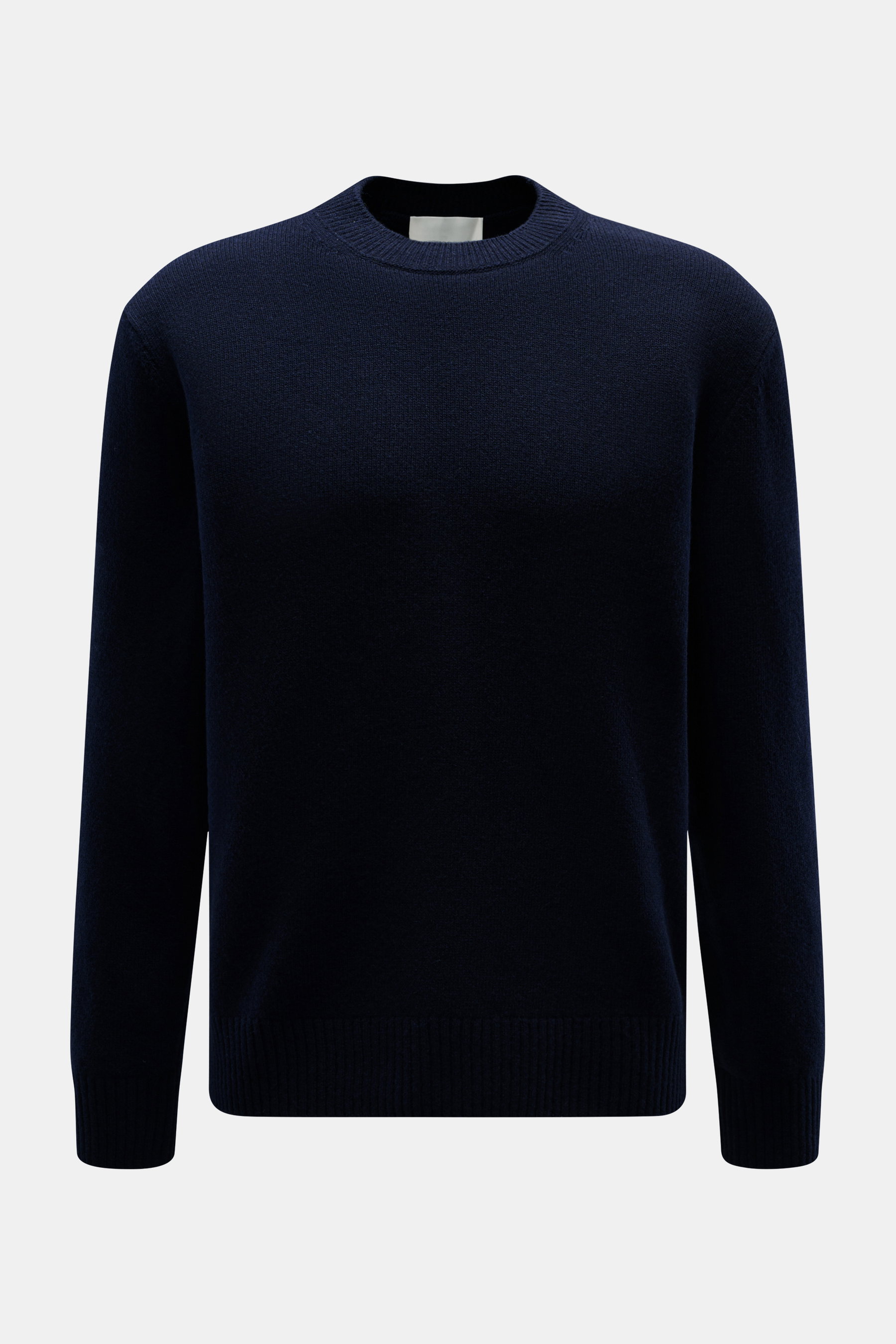 Closed Rundhalspullover navy