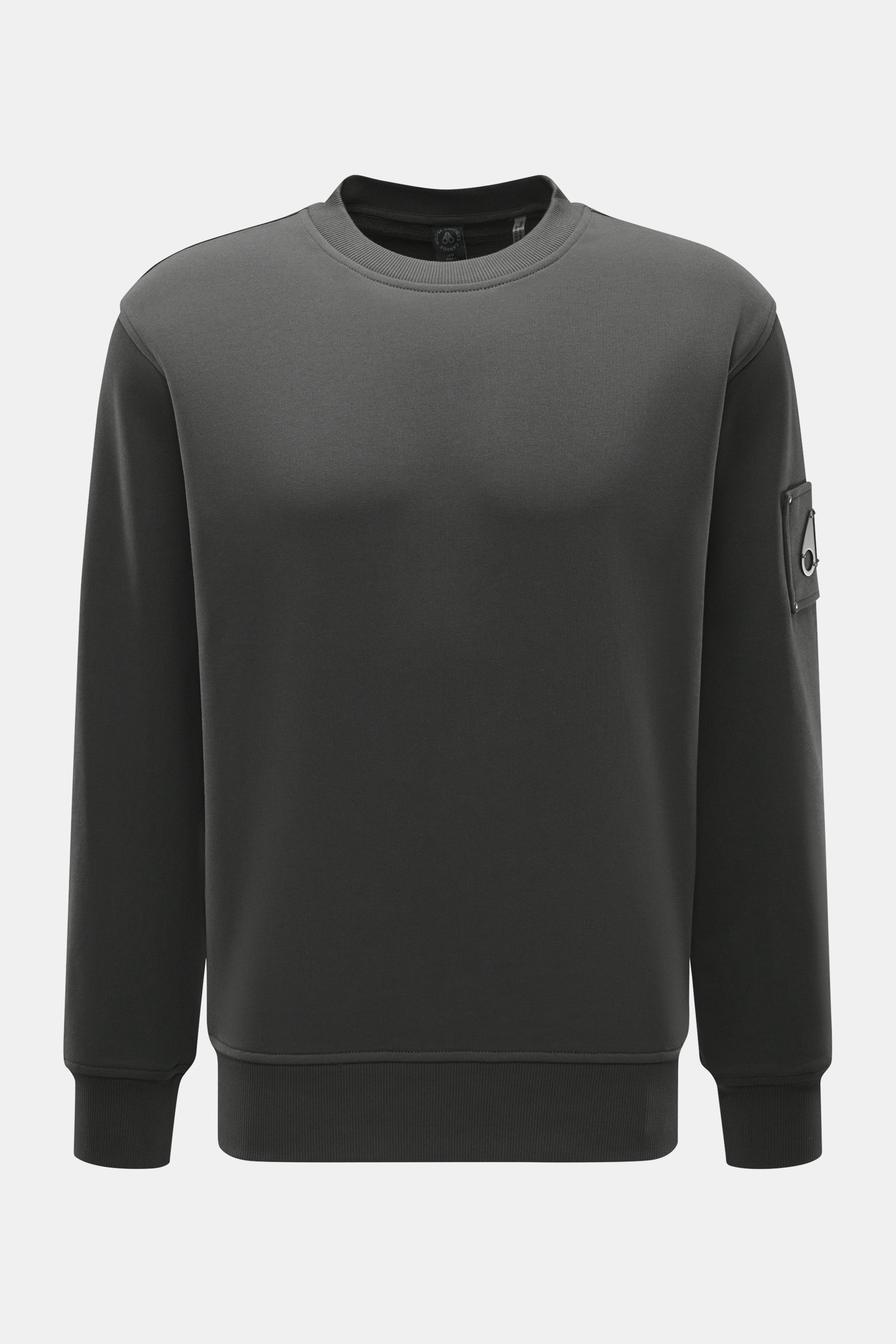 Moose Knuckles Sweatshirt 'Hartsfield Crew' dunkelgrau