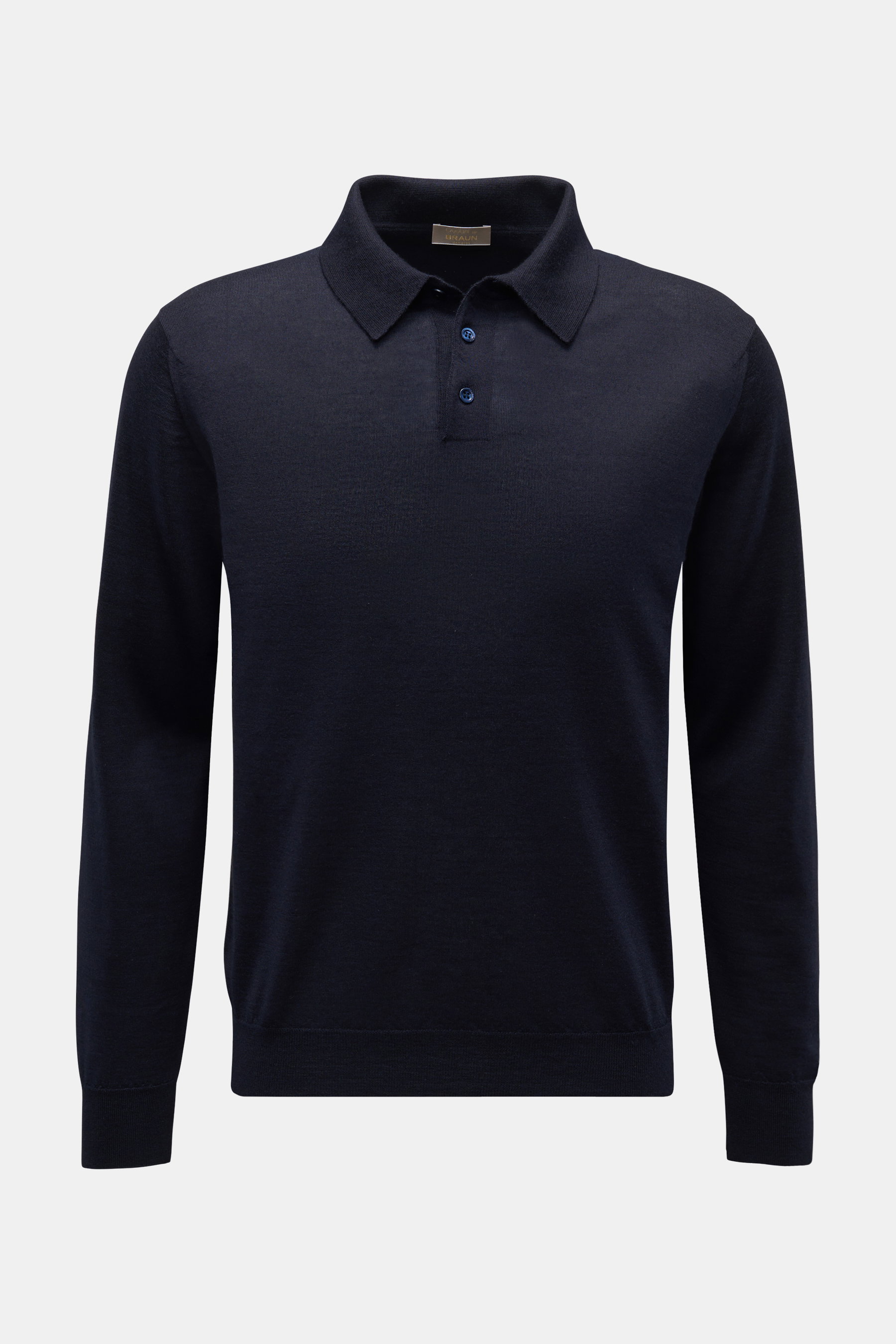 Cruciani Strickpolo navy