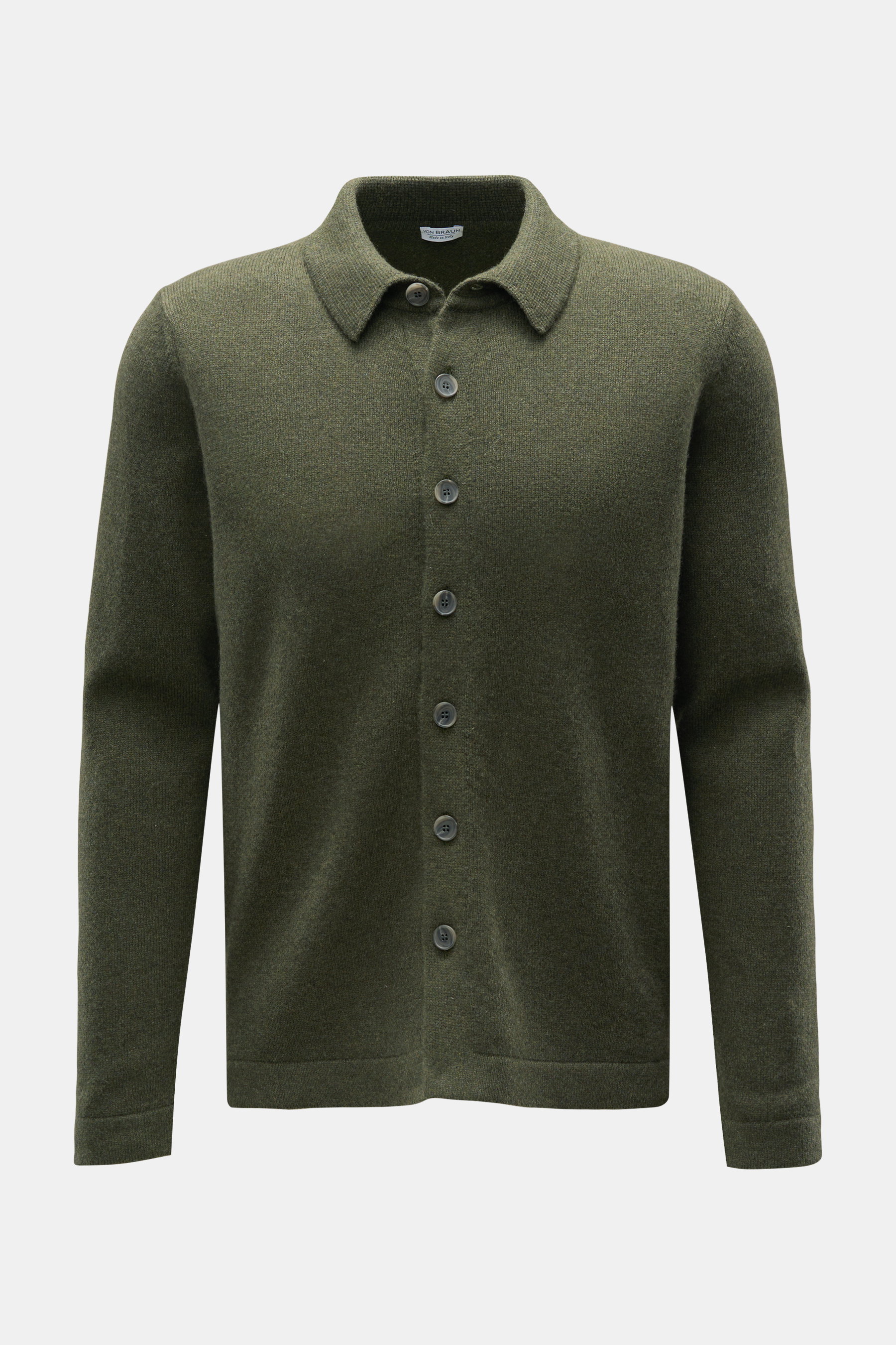 von Braun Cashmere Cardigan oliv
