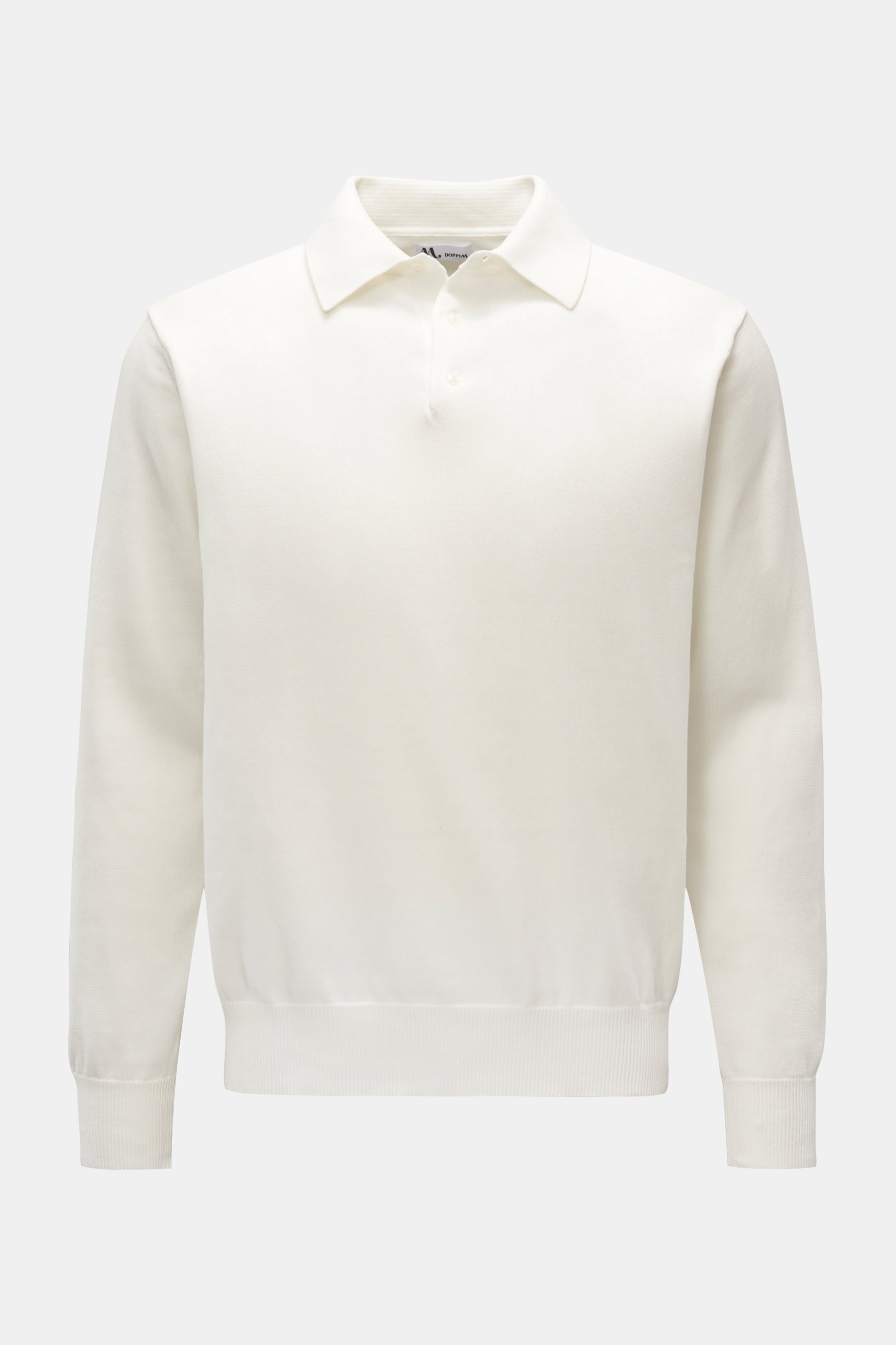 Doppiaa Strickpolo 'Aaric' offwhite