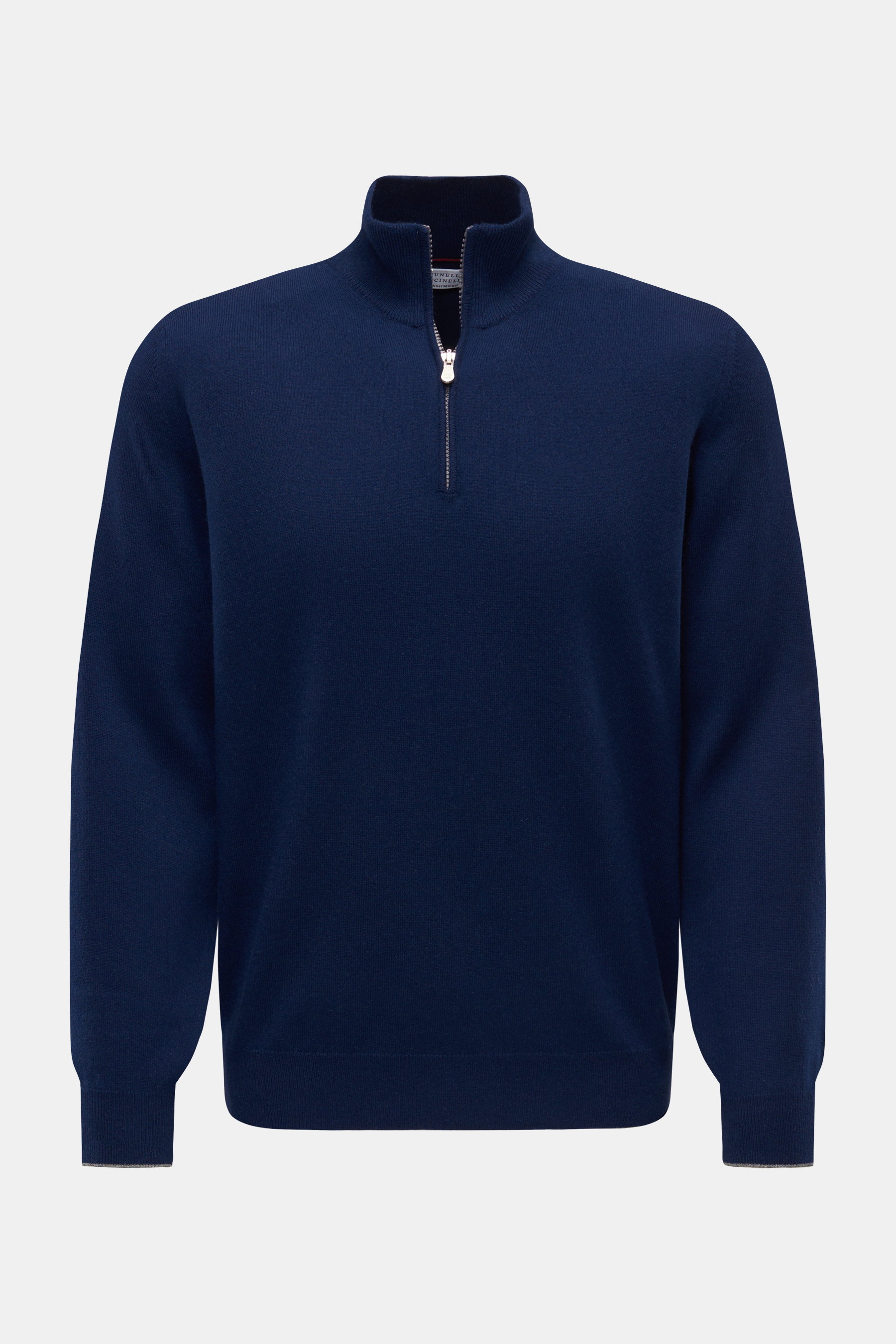 Brunello Cucinelli Cashmere Troyer dunkelblau
