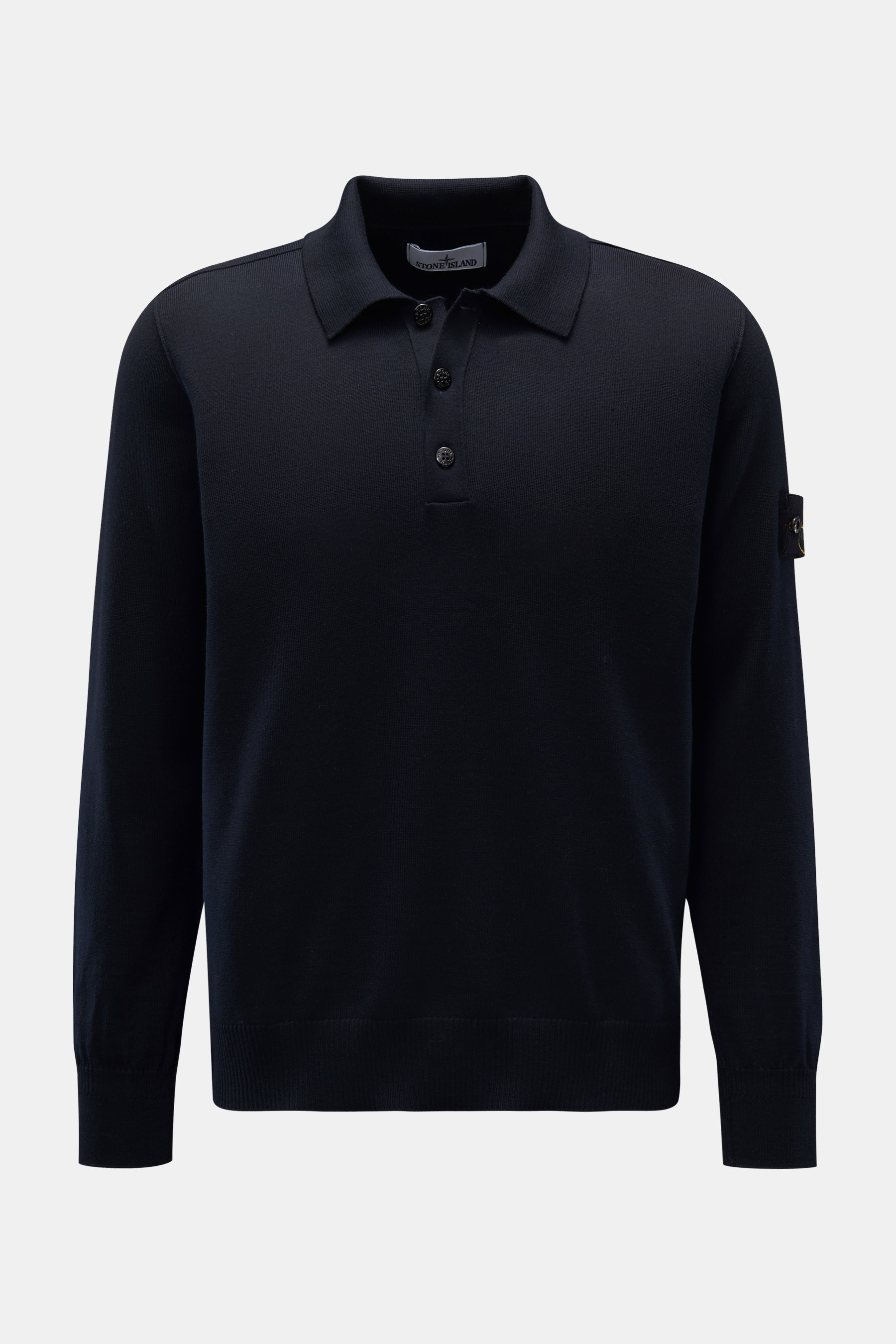 Stone Island Strickpolo 'Light RWS' navy