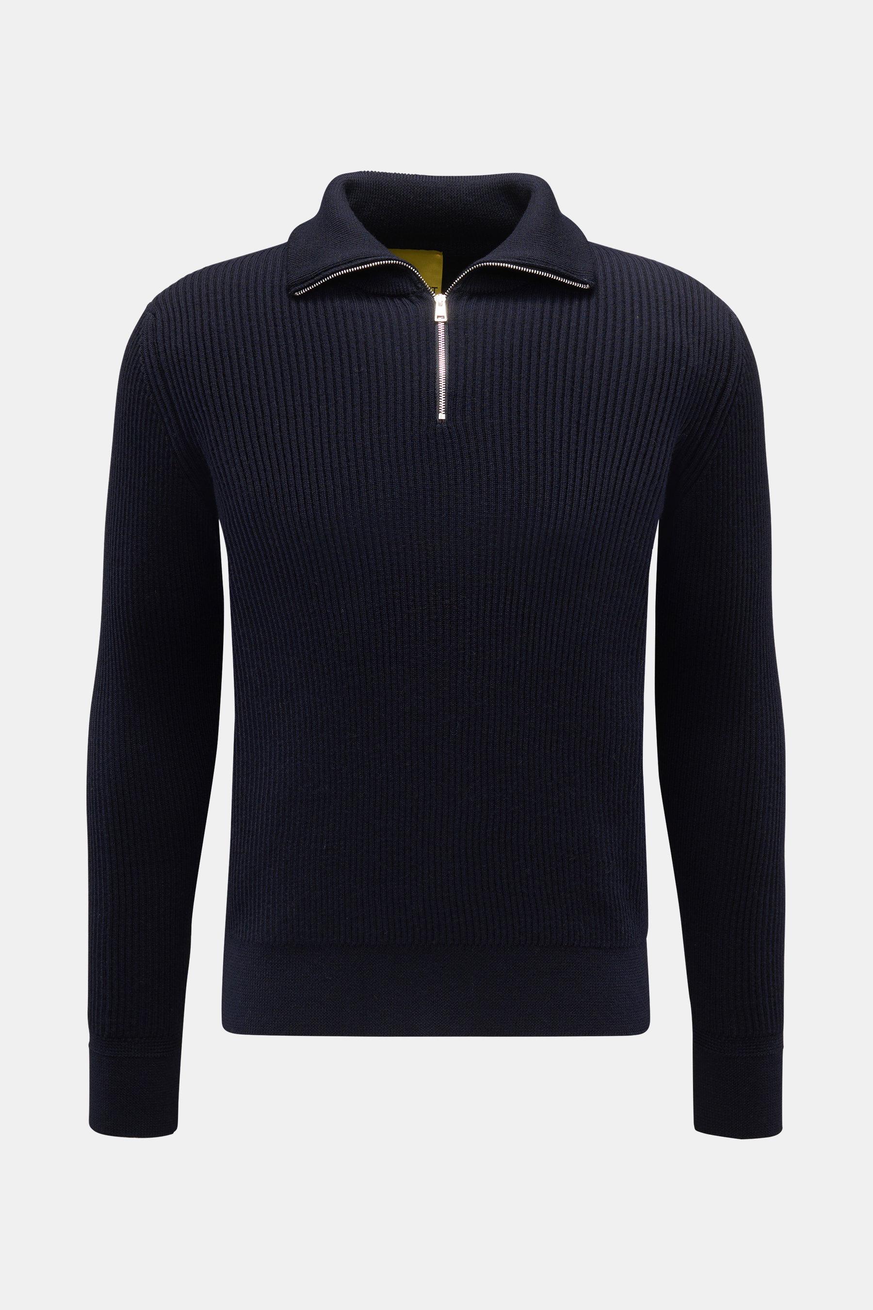 B.F. Knitwear Merino Troyer navy