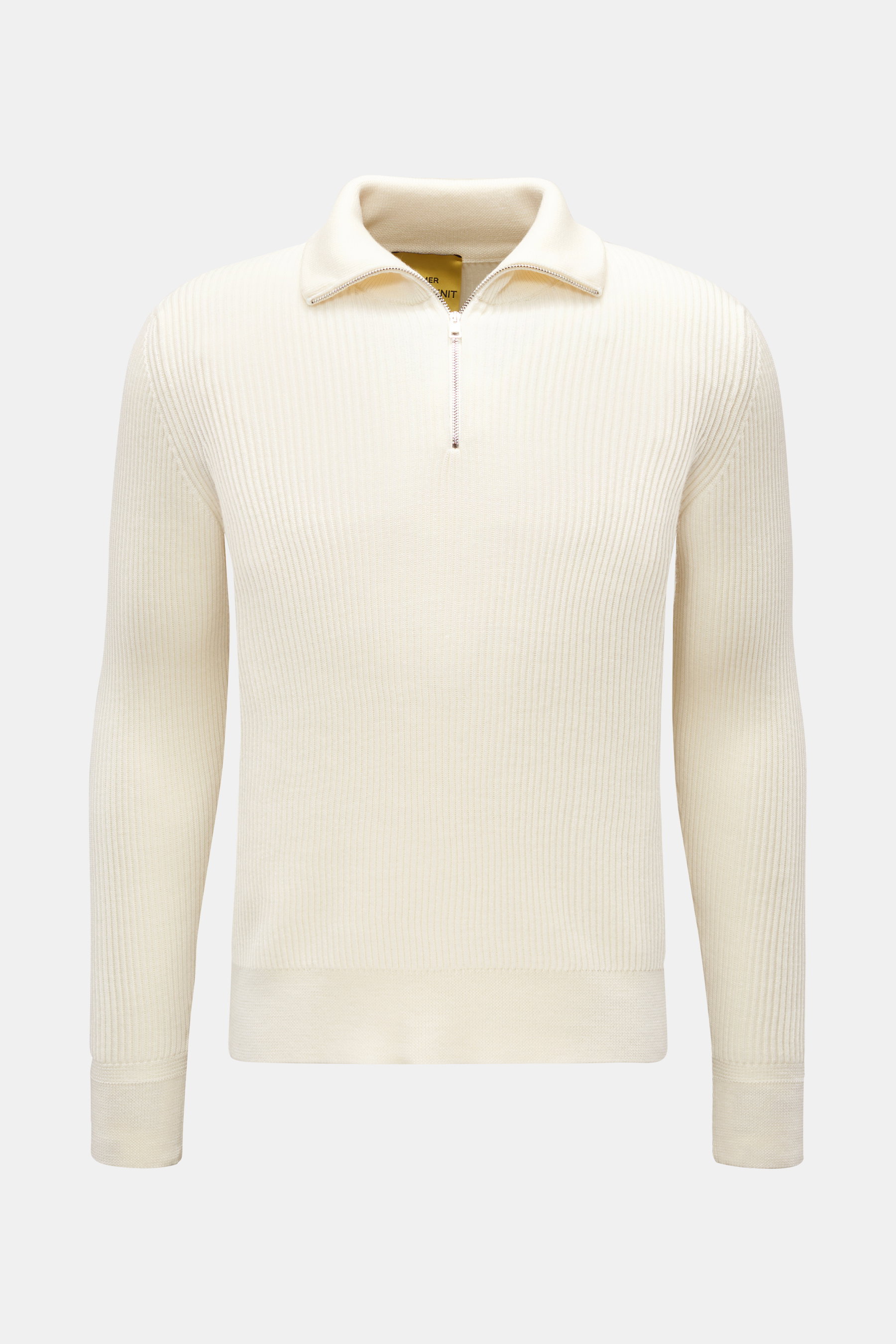 B.F. Knitwear Merino Troyer creme