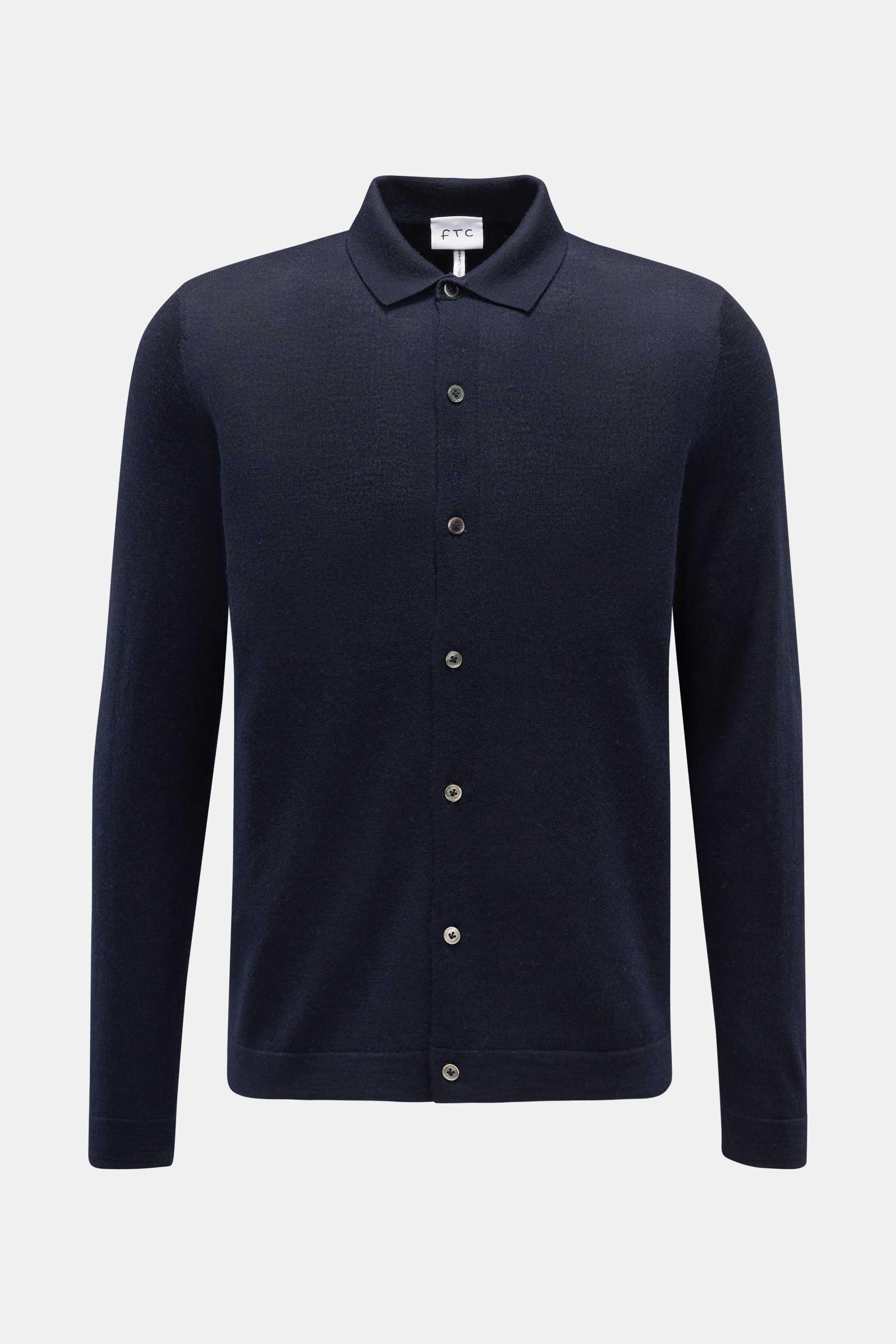 FTC Strickhemd navy