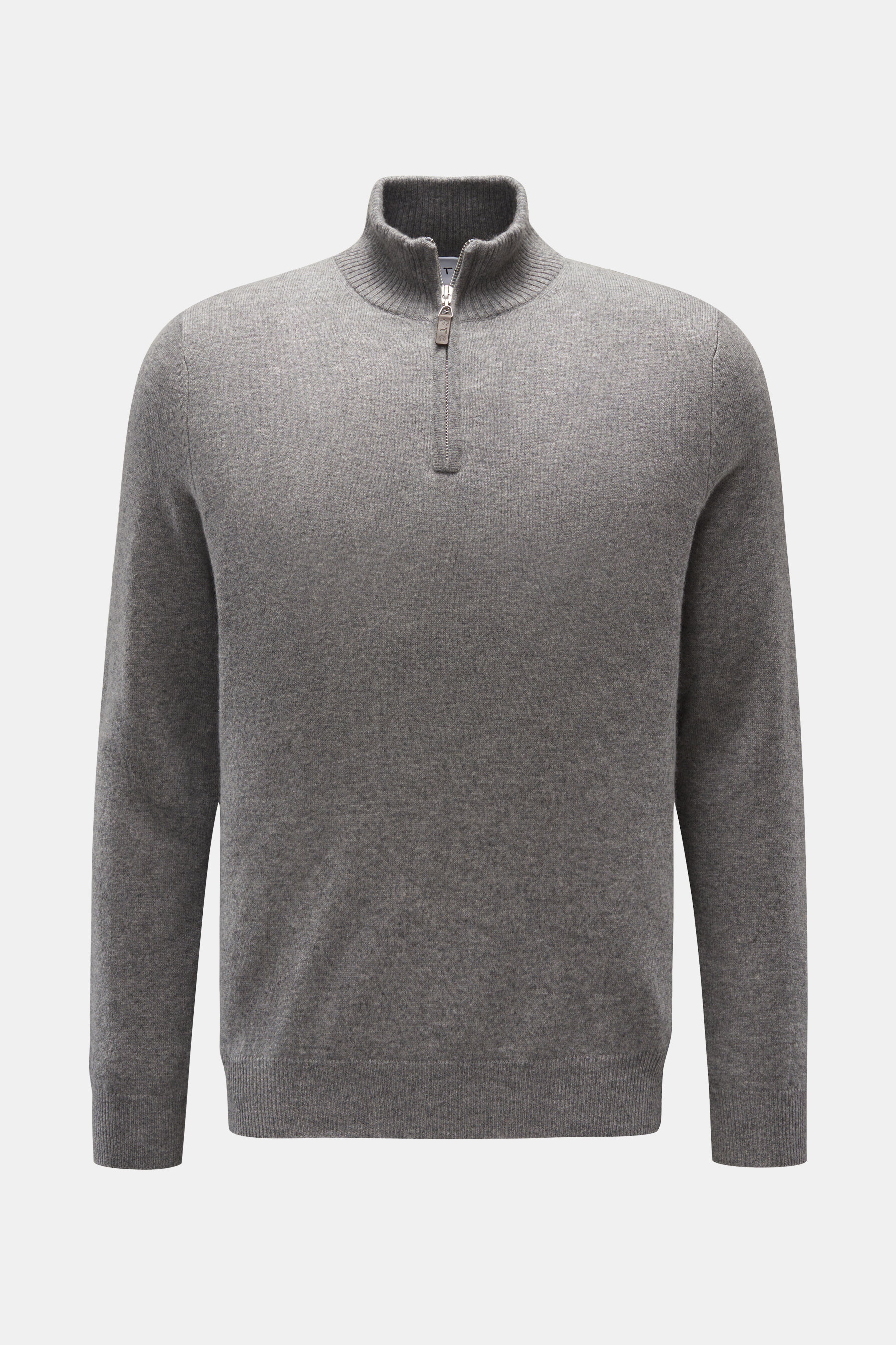 FTC Cashmere Troyer grau meliert